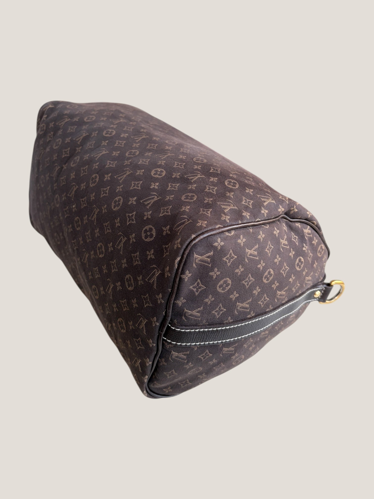 Louis Vuitton Speedy 30 Mini Lin Marrone