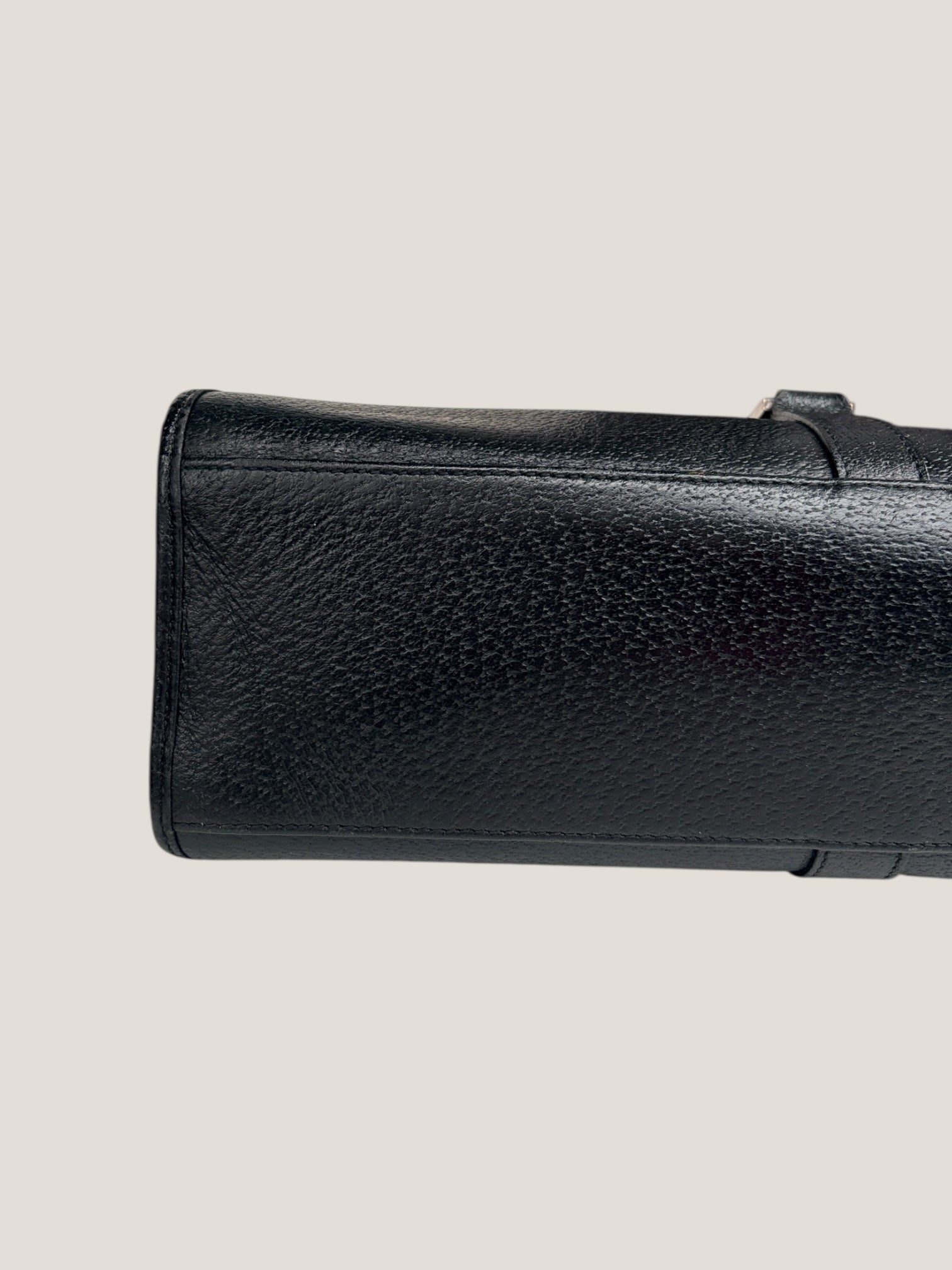 Gucci Jackie in pelle nera