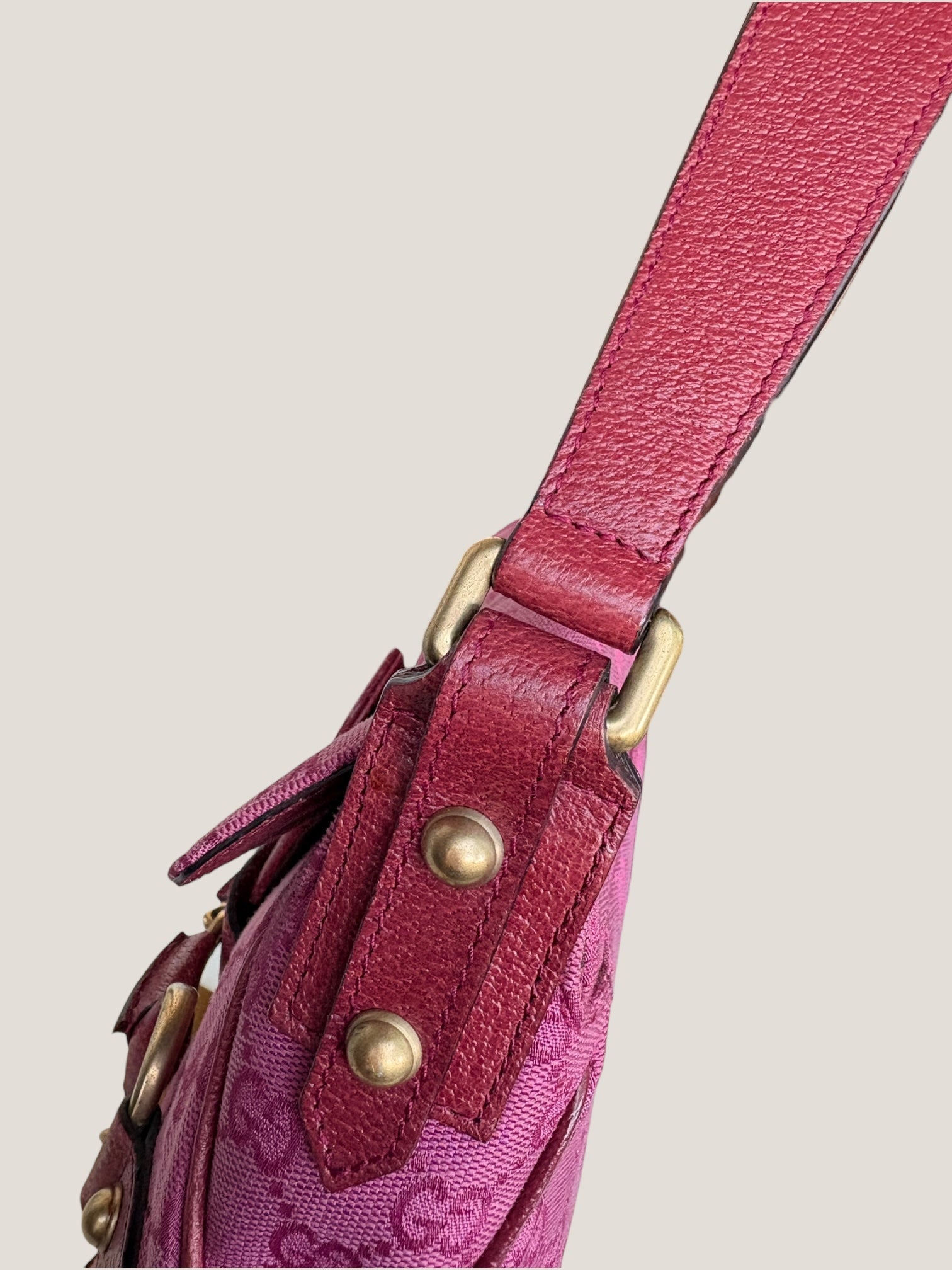 Gucci GG Horsebit Mini Rosa