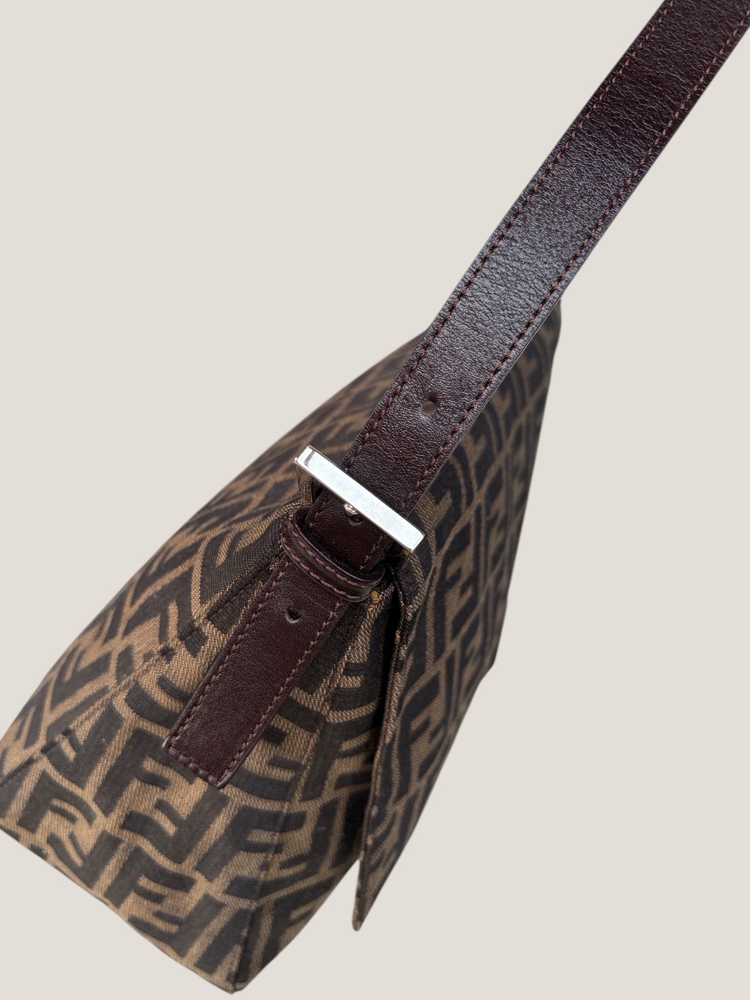 Fendi Mamma Baguette Zucca