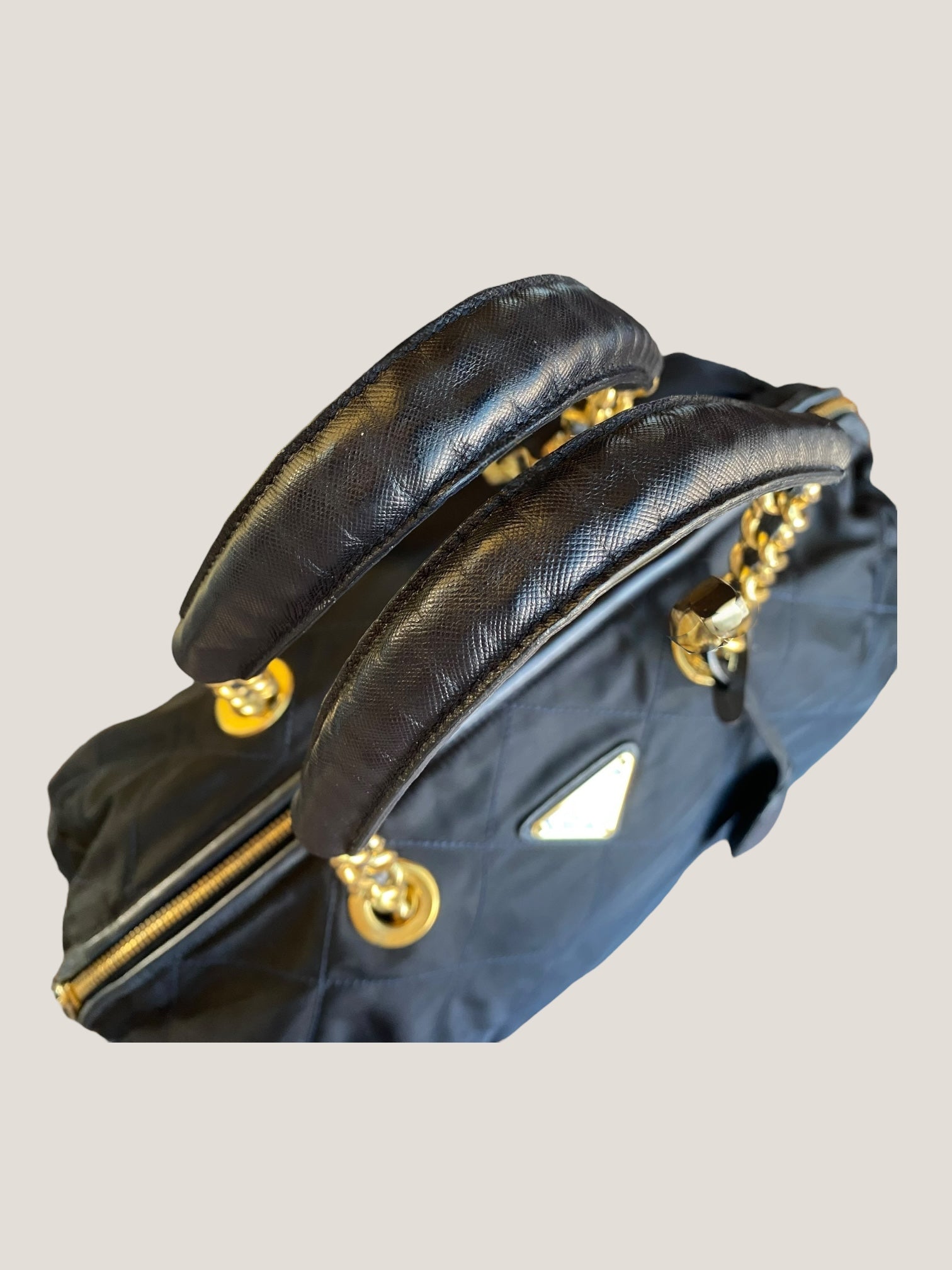 Bauletto Prada in nylon trapuntato
