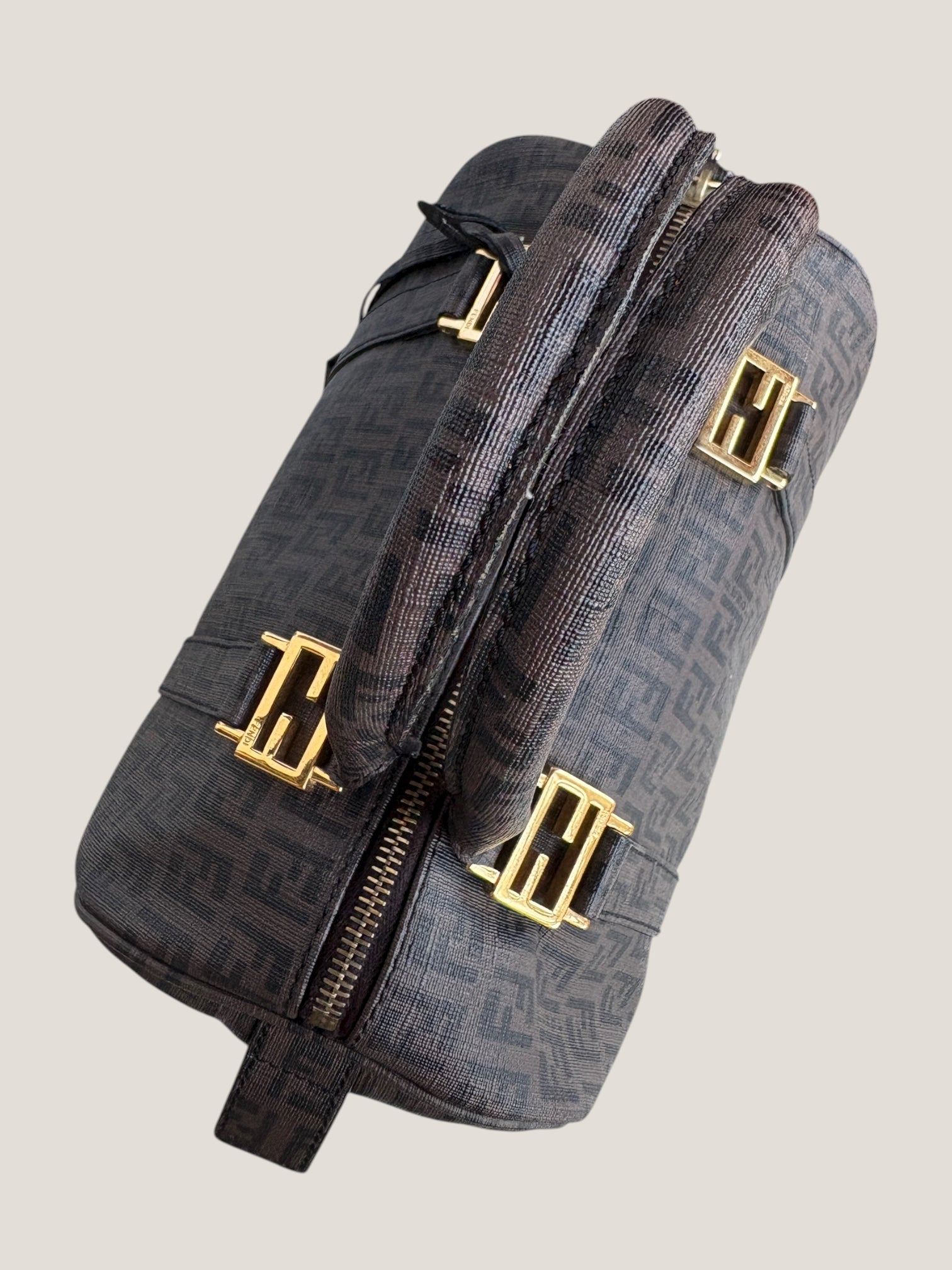 FENDI BOSTON MONOGRAM ZUCCHINO