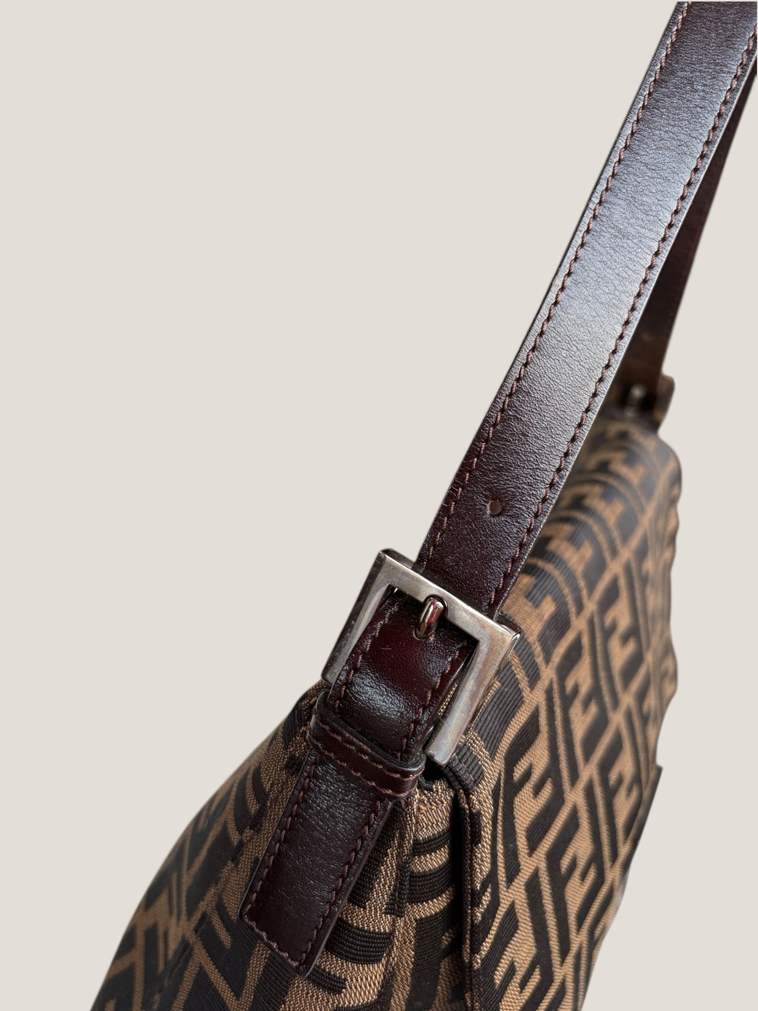 Fendi Mamma Baguette Zucca