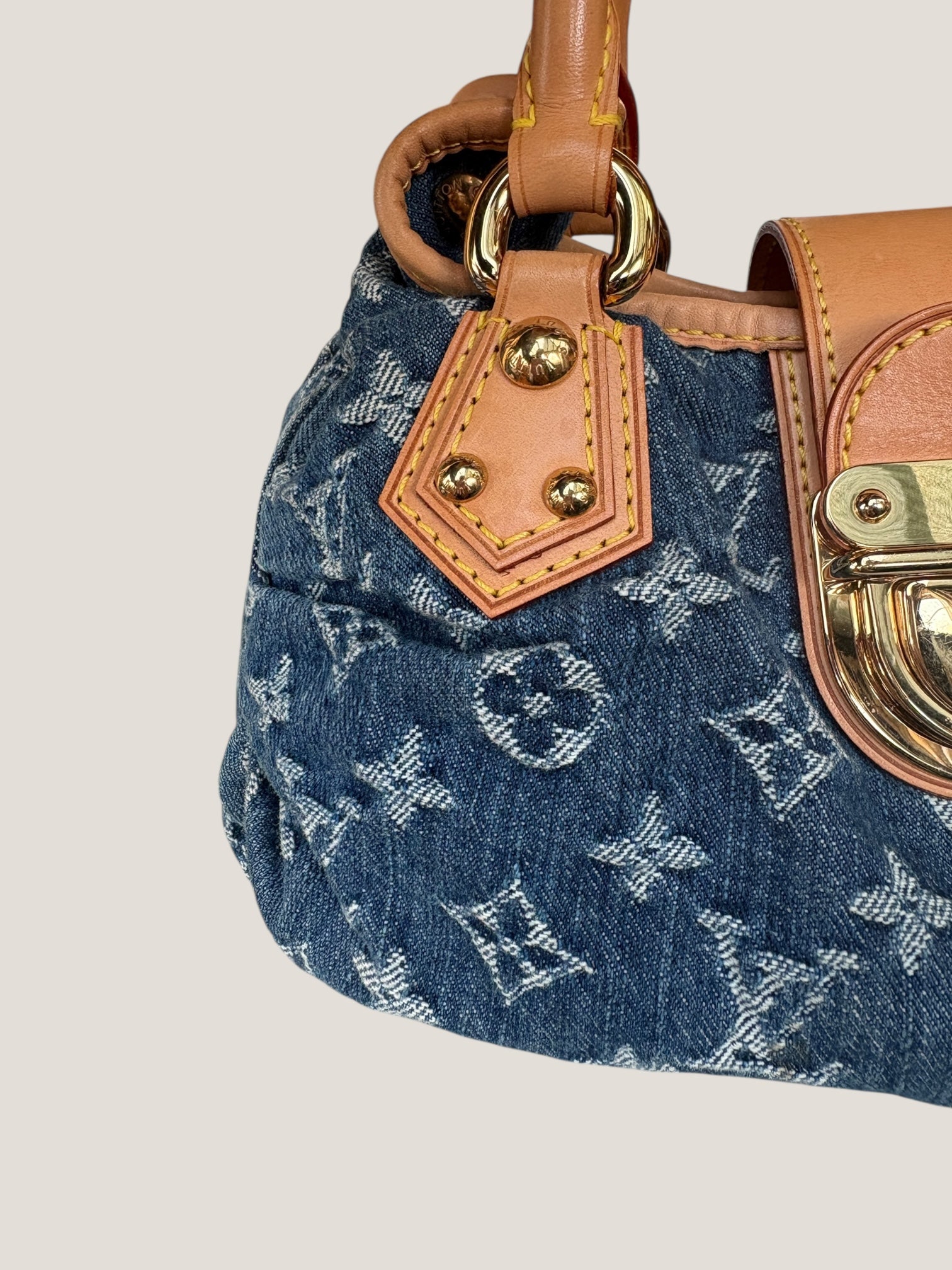 Louis Vuitton Mini Pleaty Denim