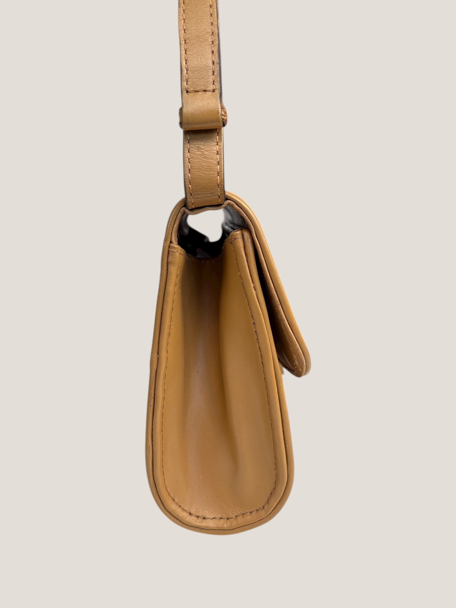 Gucci GG Canvas Miele Shoulder Bag