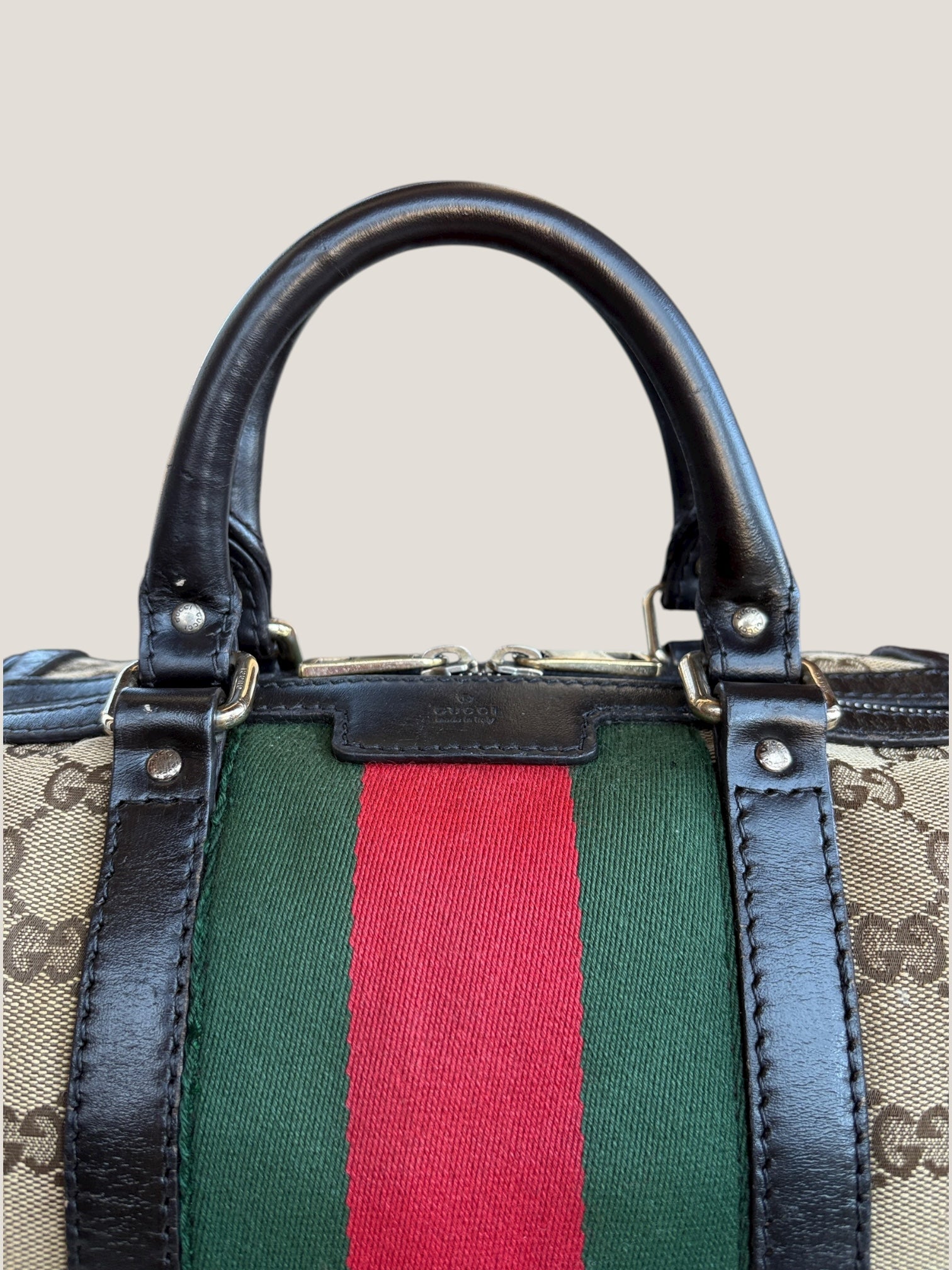 Gucci Mini Boston Web GG