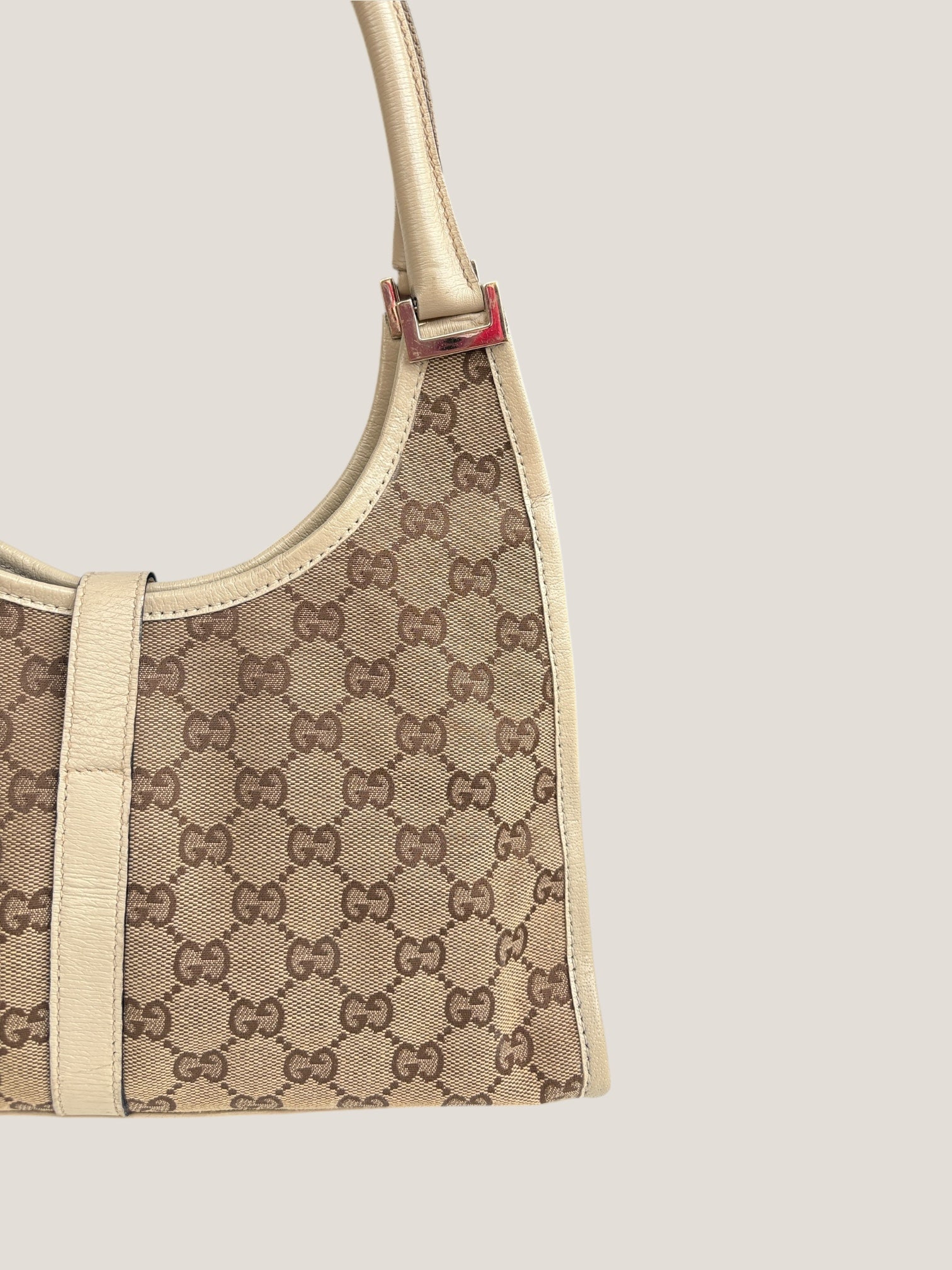Gucci Shoulder Bag GG Monogram Beige