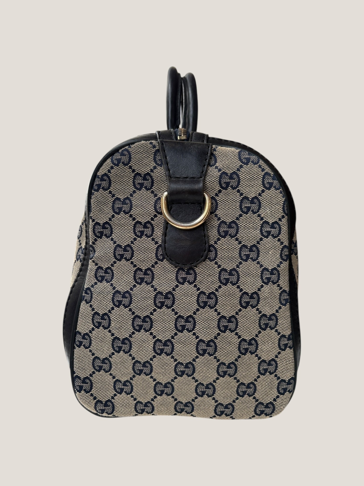 Gucci Boston GG Canvas con Web