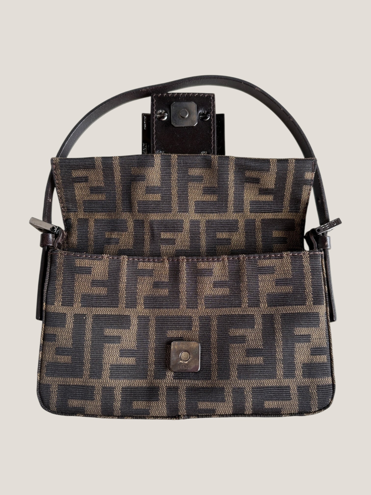 Fendi Baguette Mini Monogram Zucca