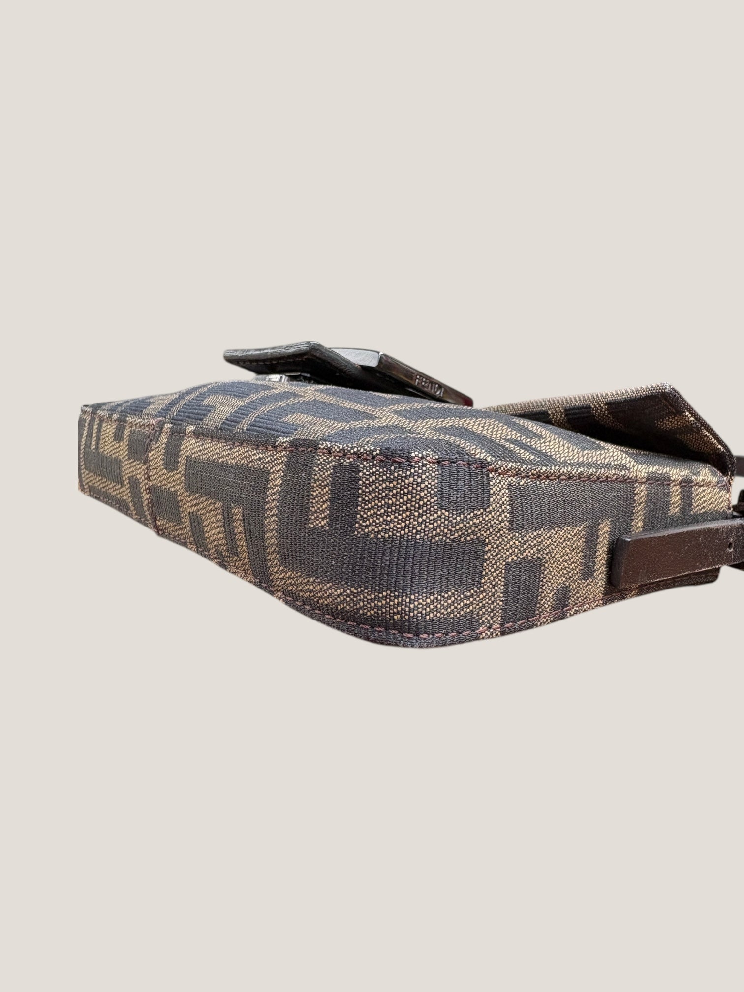 Fendi Baguette Mini Monogram Zucca