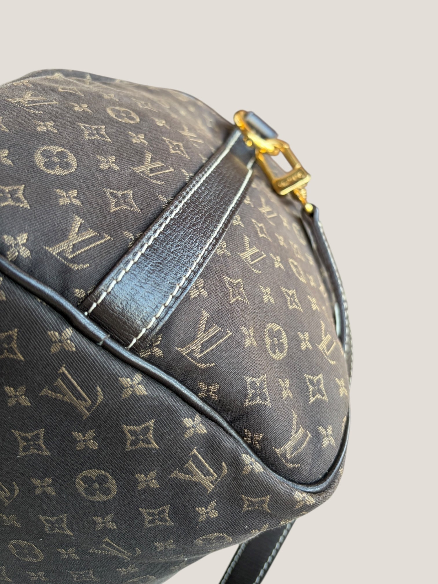 Louis Vuitton Speedy 30 Mini Lin Marrone
