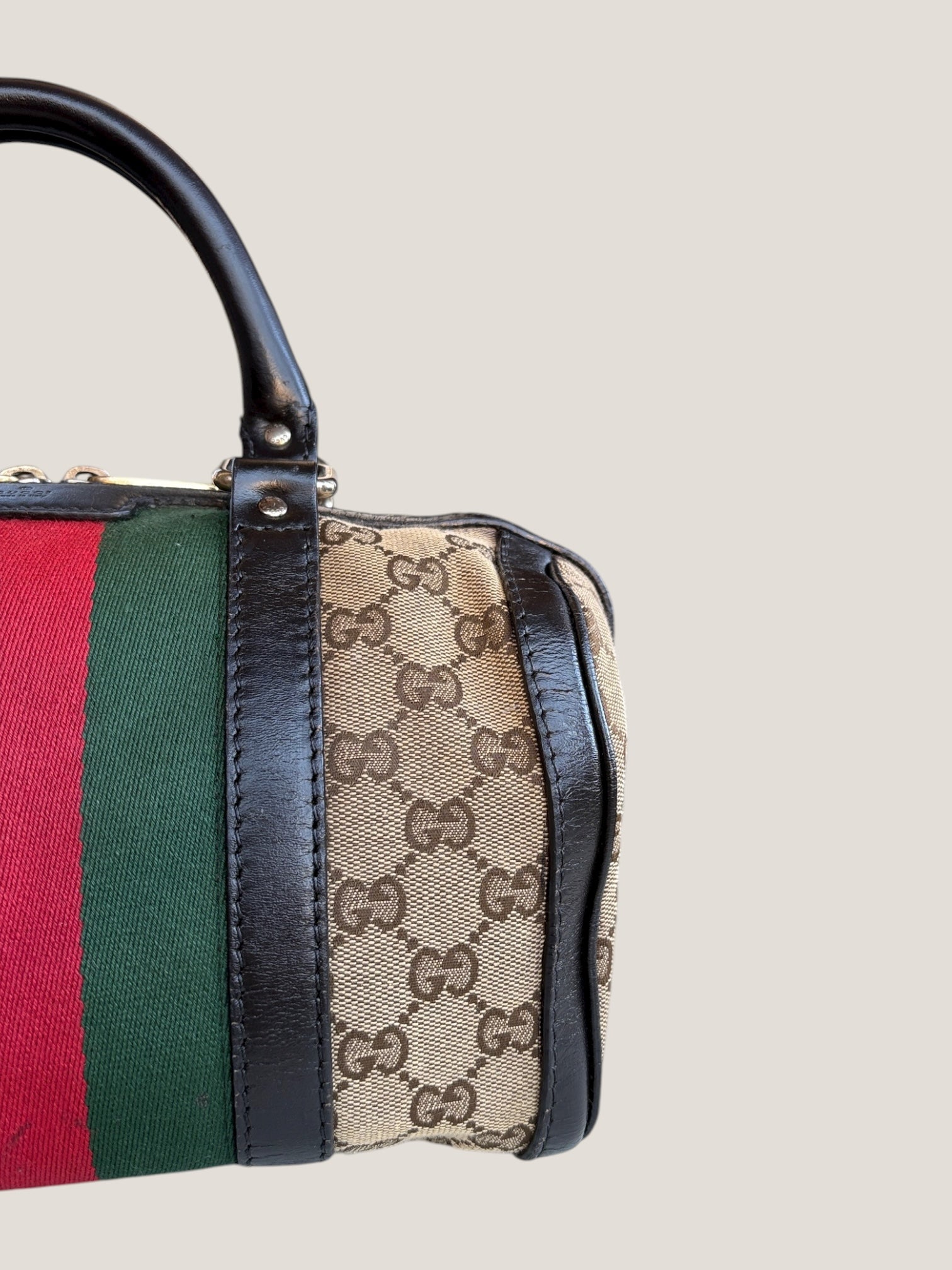 Gucci Mini Boston Web GG