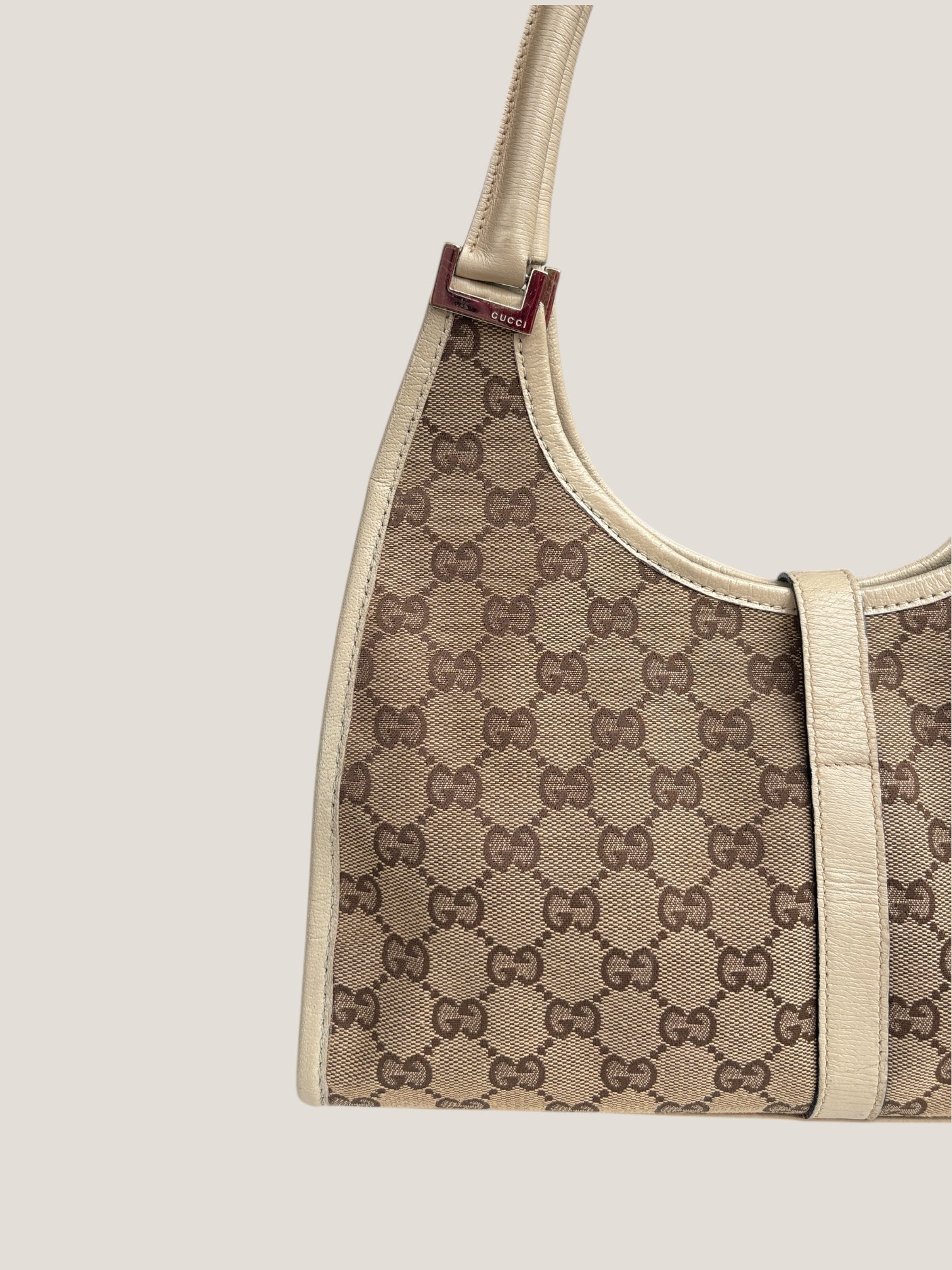 Gucci Shoulder Bag GG Monogram Beige