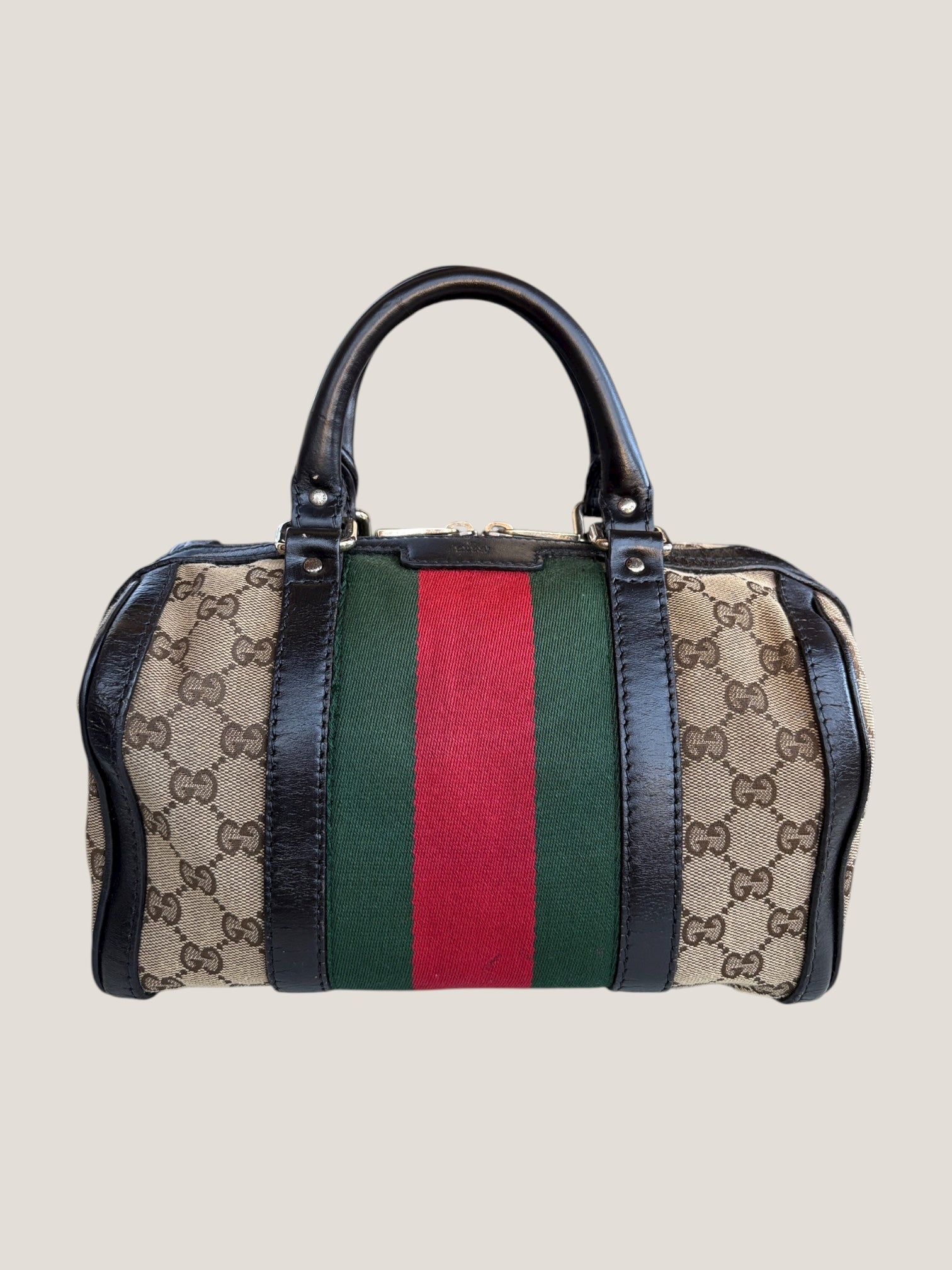 Gucci Mini Boston Web GG