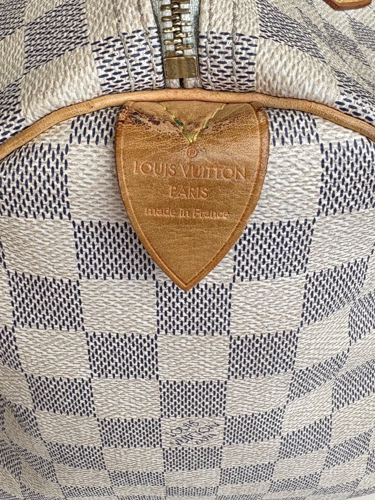 Louis Vuitton Speedy 30 Damier Azur