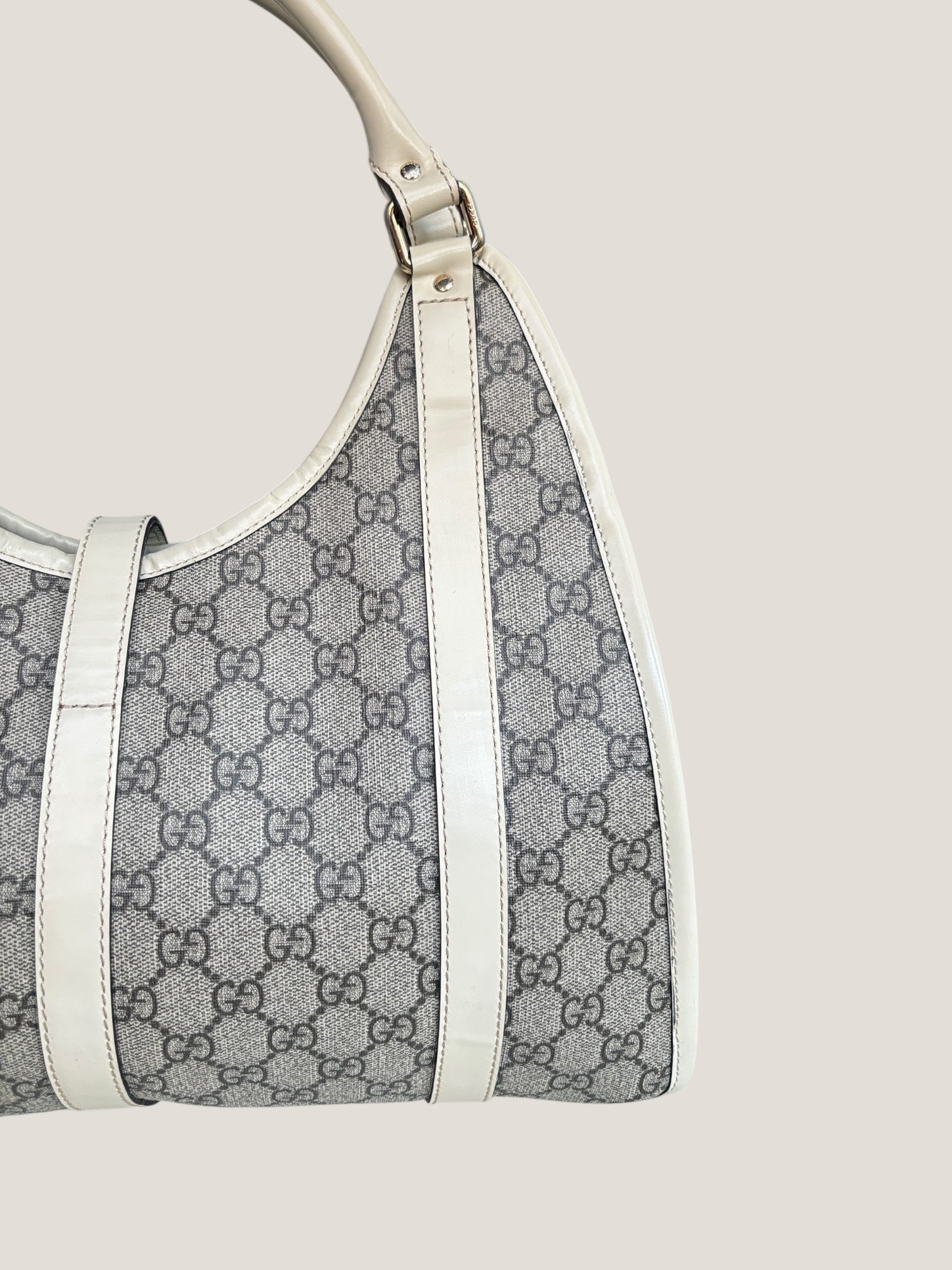 Gucci Jackie Hobo GG Supreme Bianco