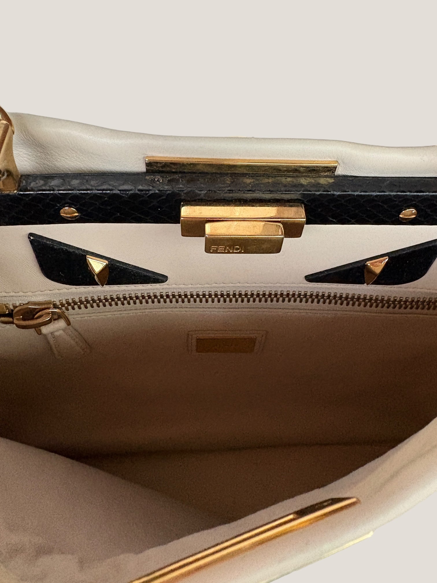 Fendi Peekaboo ISeeU Python Handle