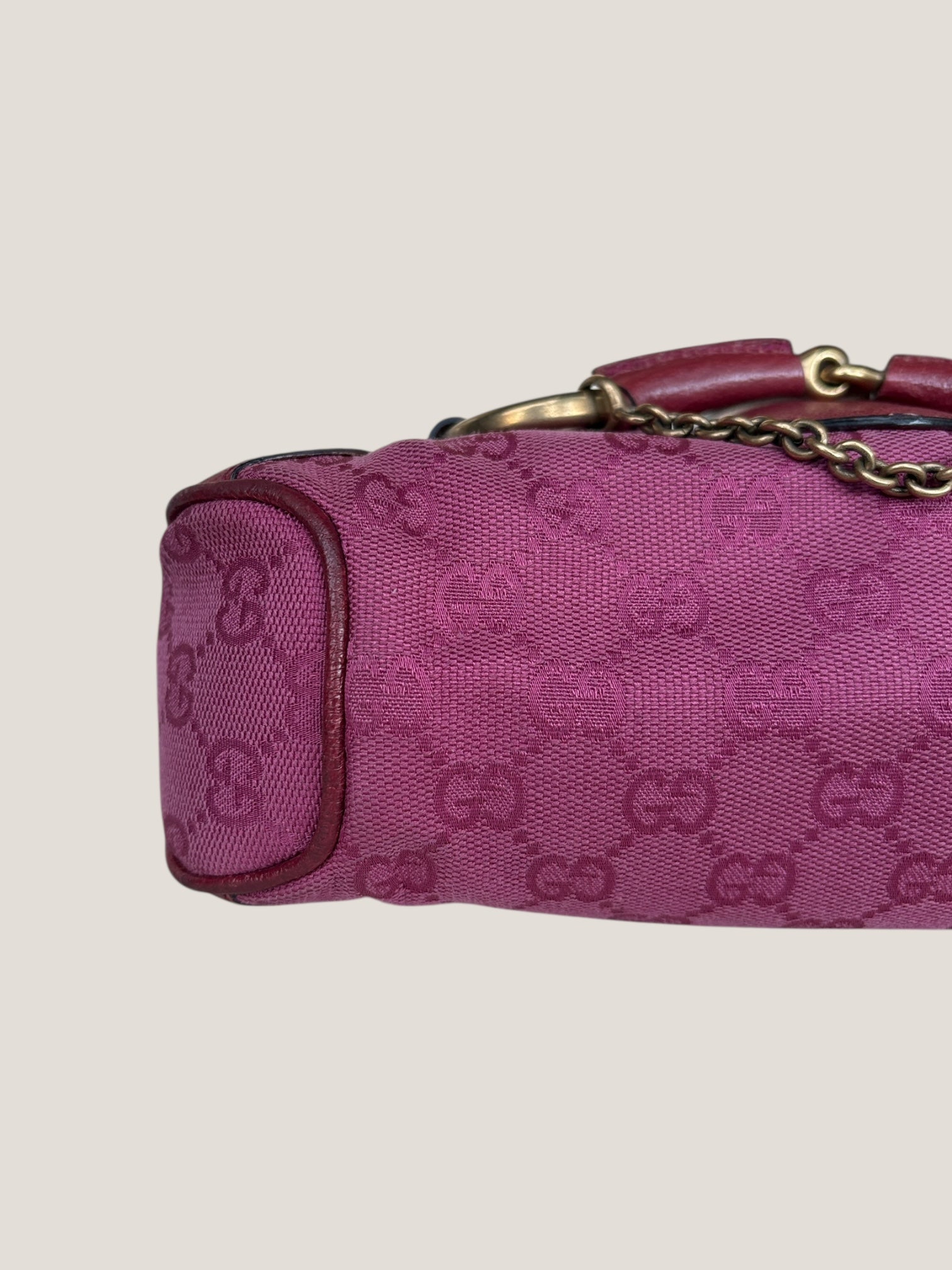 Gucci GG Horsebit Mini Rosa