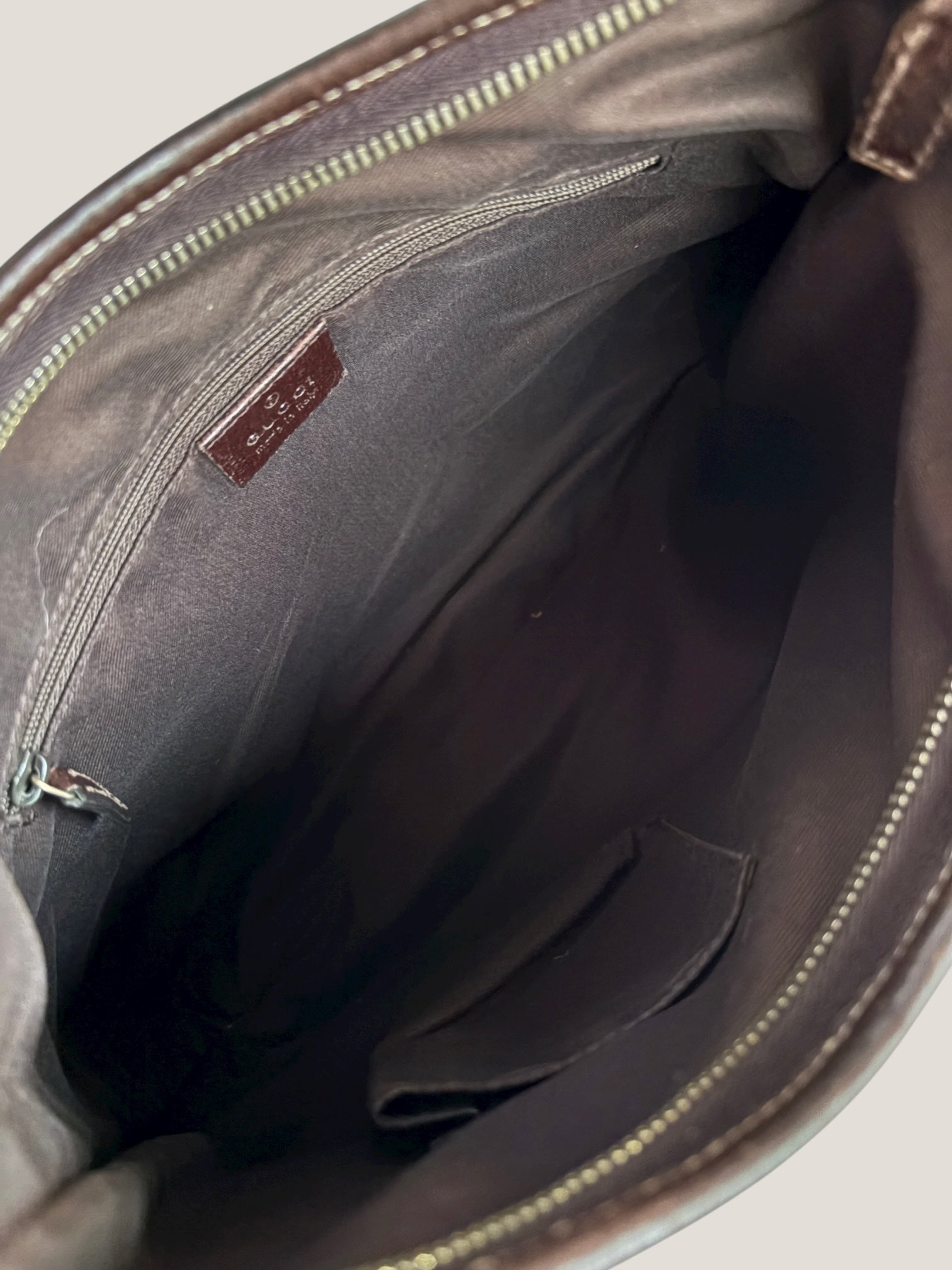 Fendi Baguette Monogram Zucca Marrone