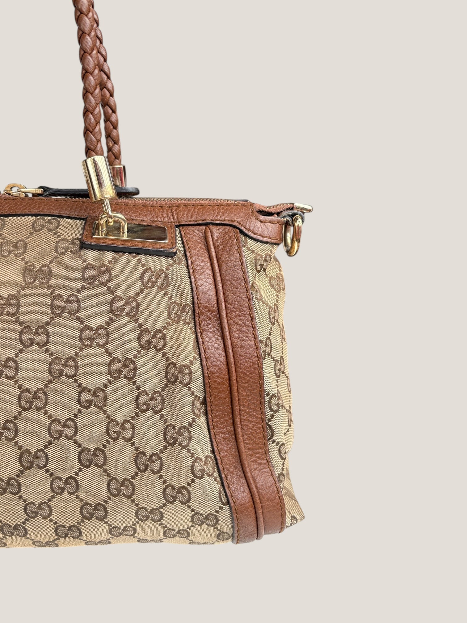 Gucci Bella GG Canvas Bamboo