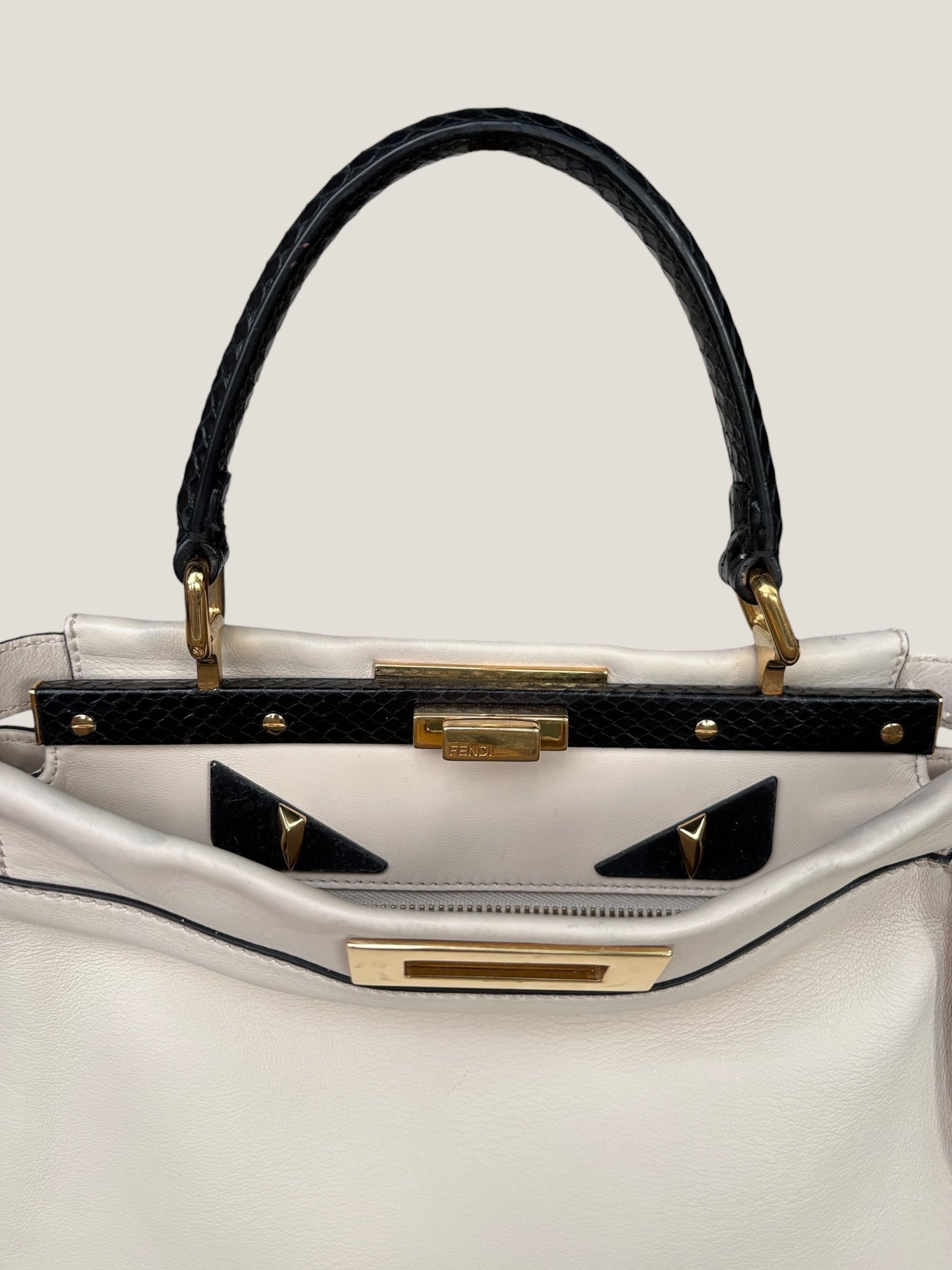 Fendi Peekaboo ISeeU Python Handle