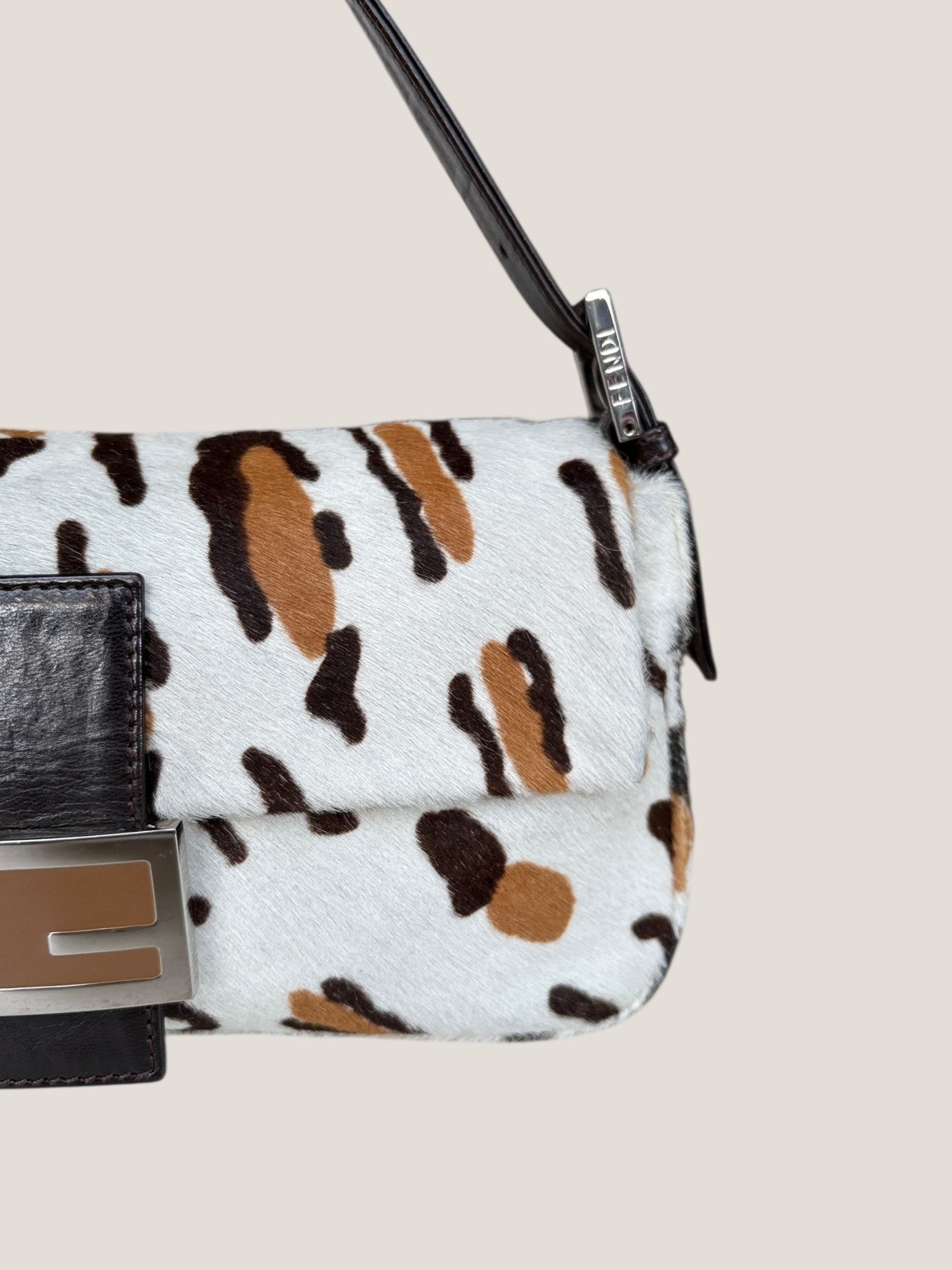 Fendi Baguette Pony Hair Maculata