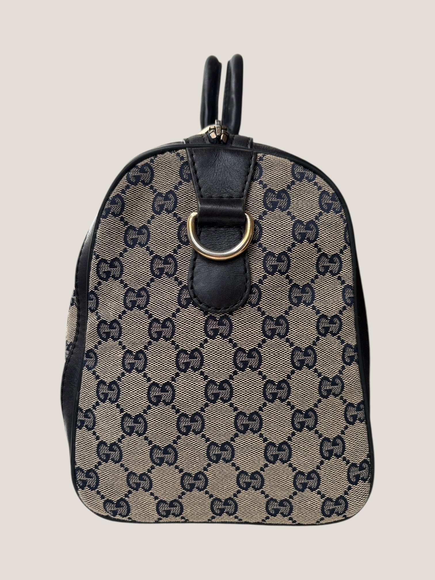 Gucci Boston GG Canvas con Web