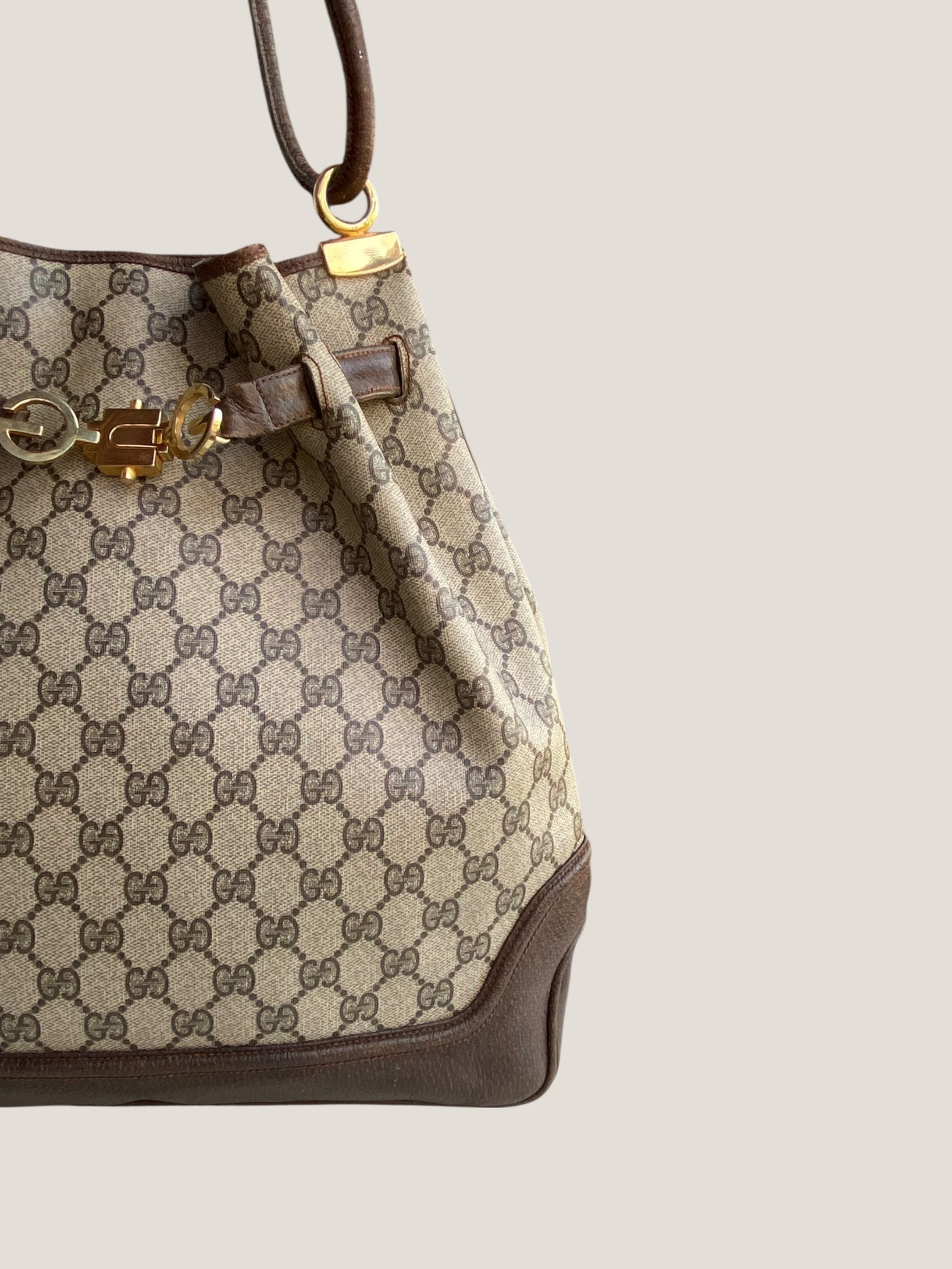Gucci Secchiello in tela monogram