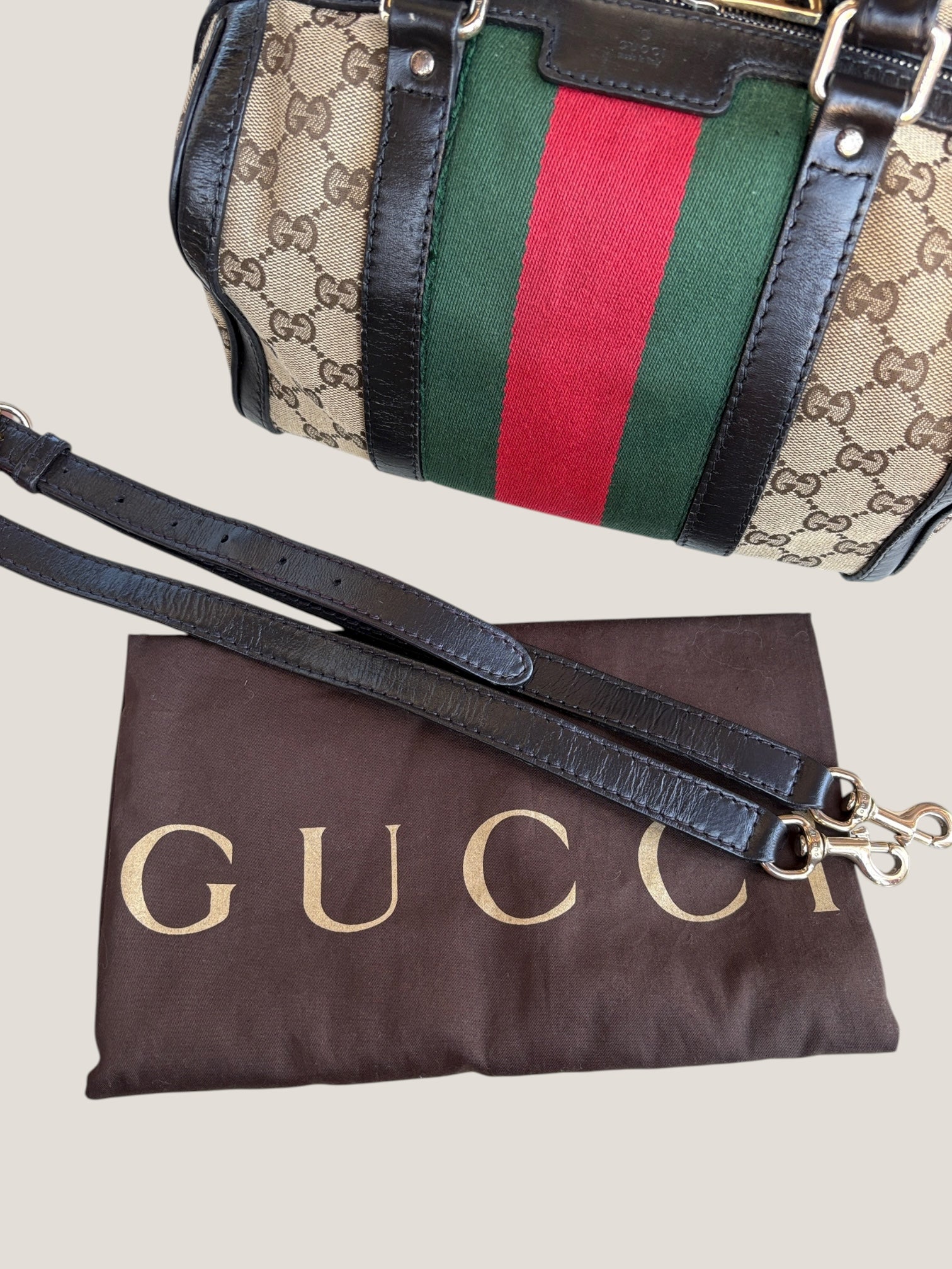 Gucci Mini Boston Web GG