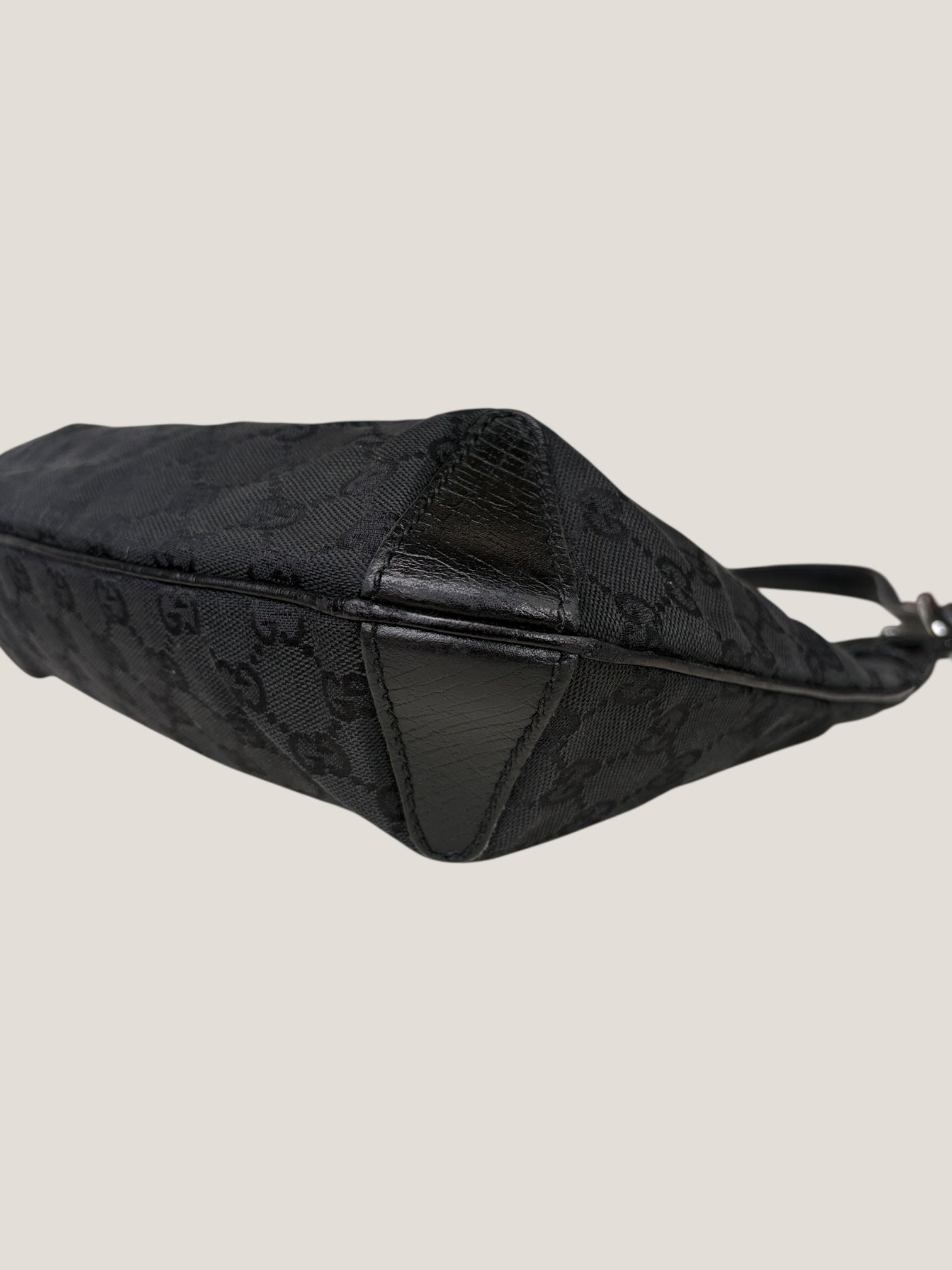 Gucci Horsebit Black Canvas