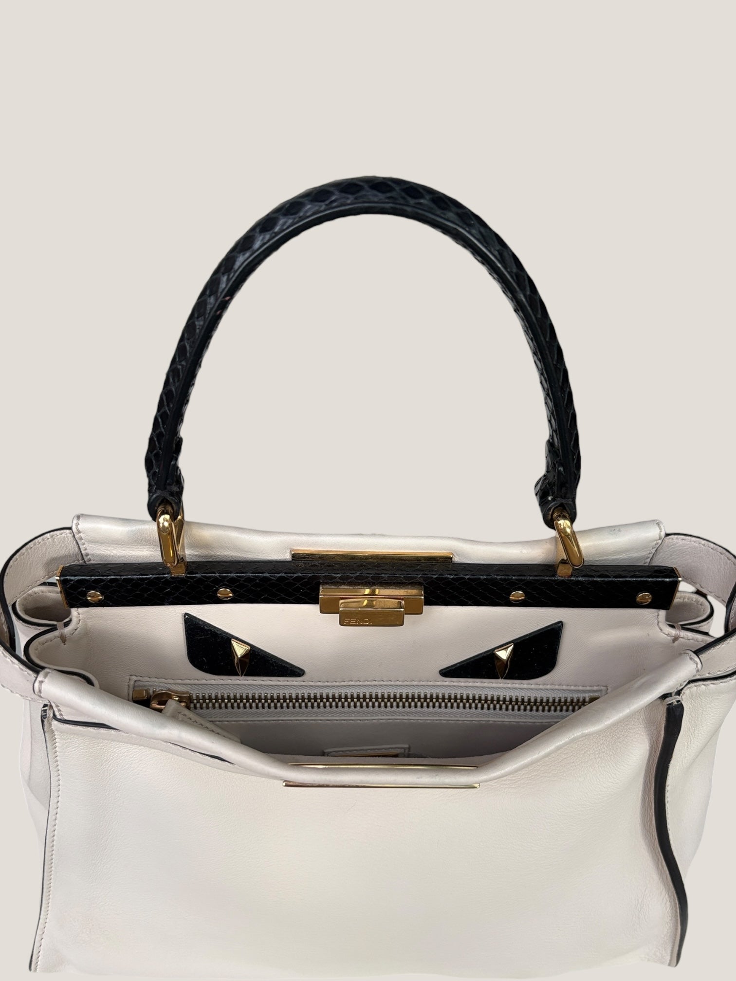 Fendi Peekaboo ISeeU Python Handle