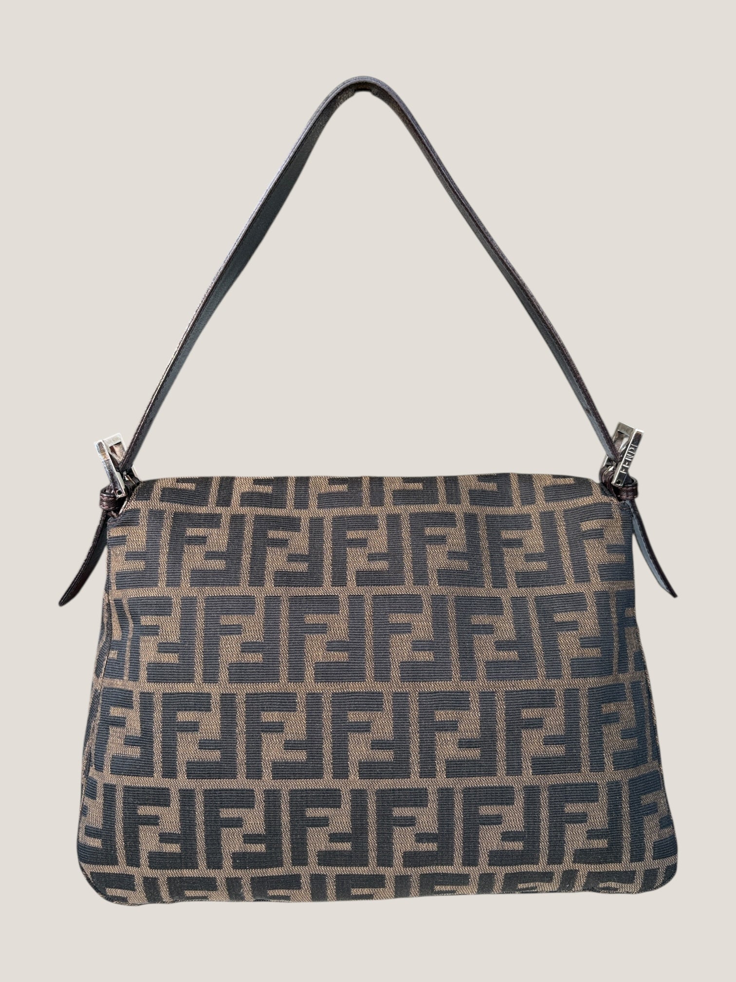 Fendi Mamma Baguette Zucca