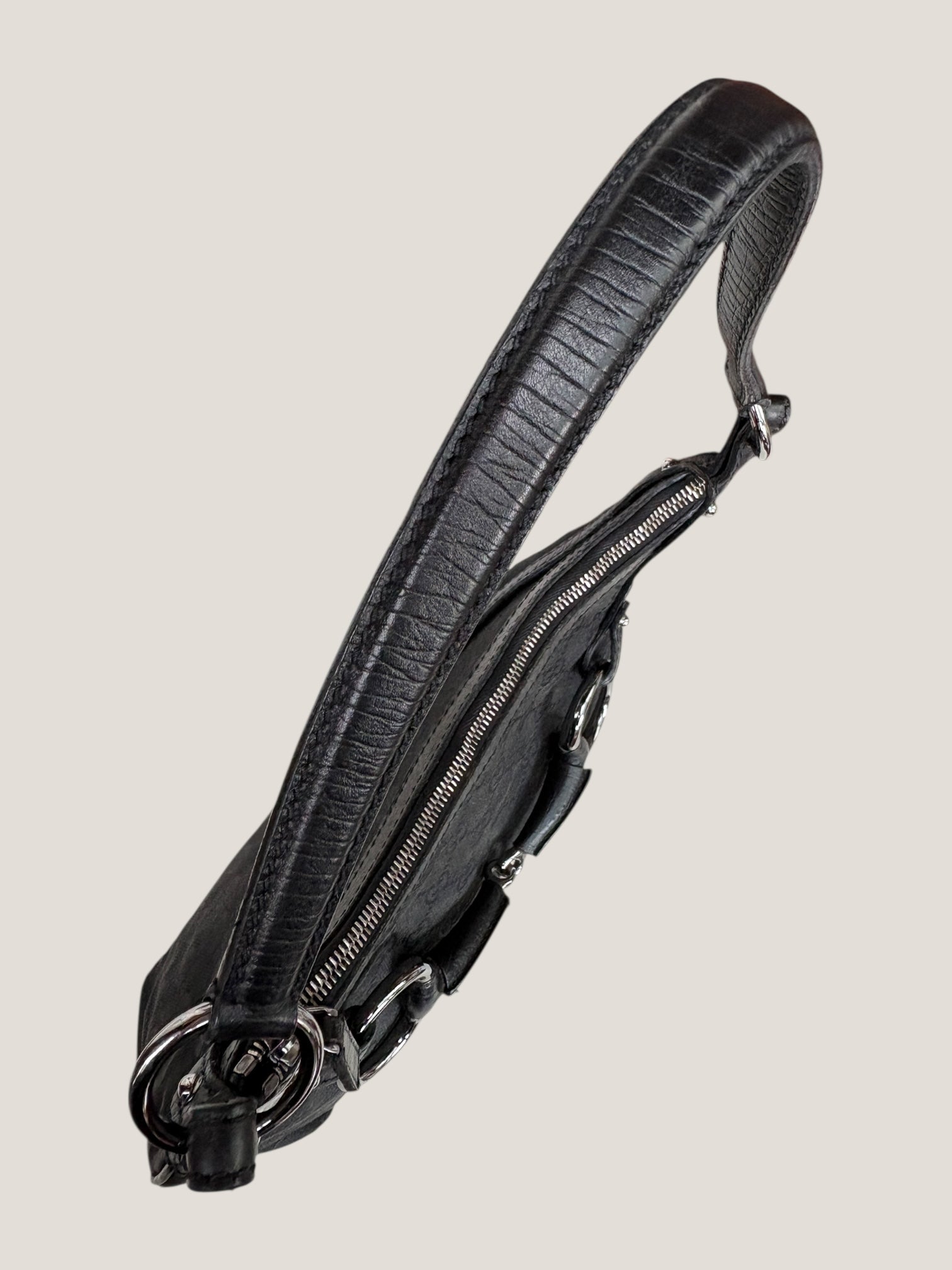 Gucci Horsebit Black Canvas