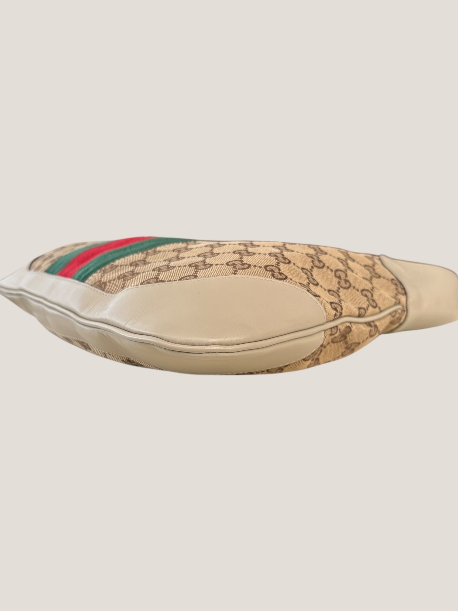 Gucci Jackie GG canvas con banda web