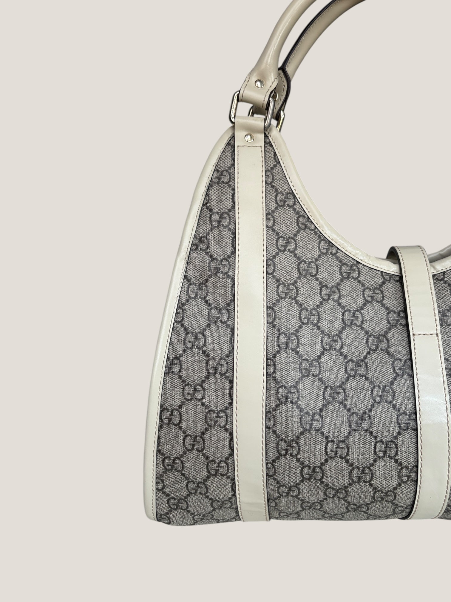 Gucci Jackie Hobo GG Supreme Bianco