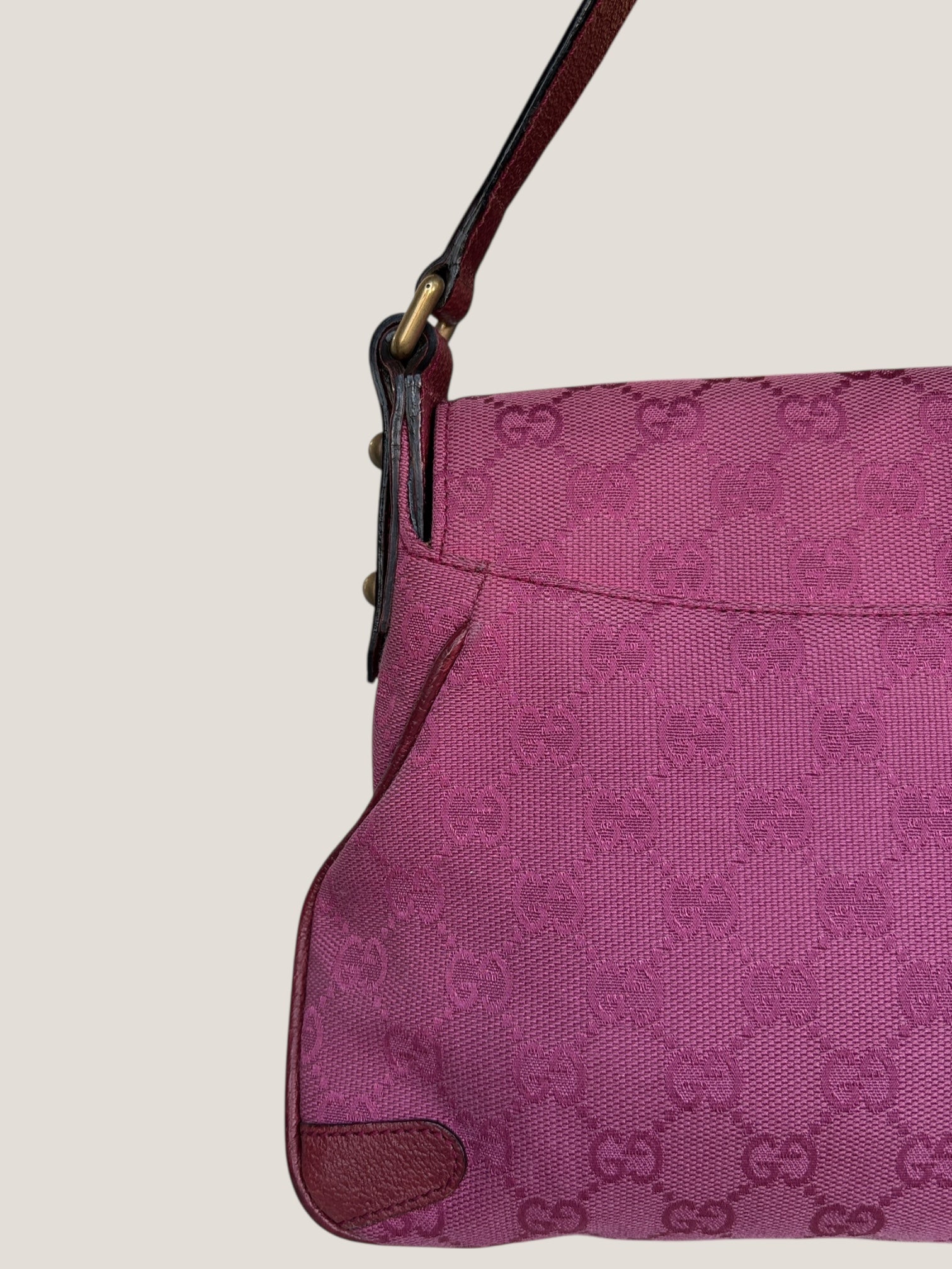 Gucci GG Horsebit Mini Rosa