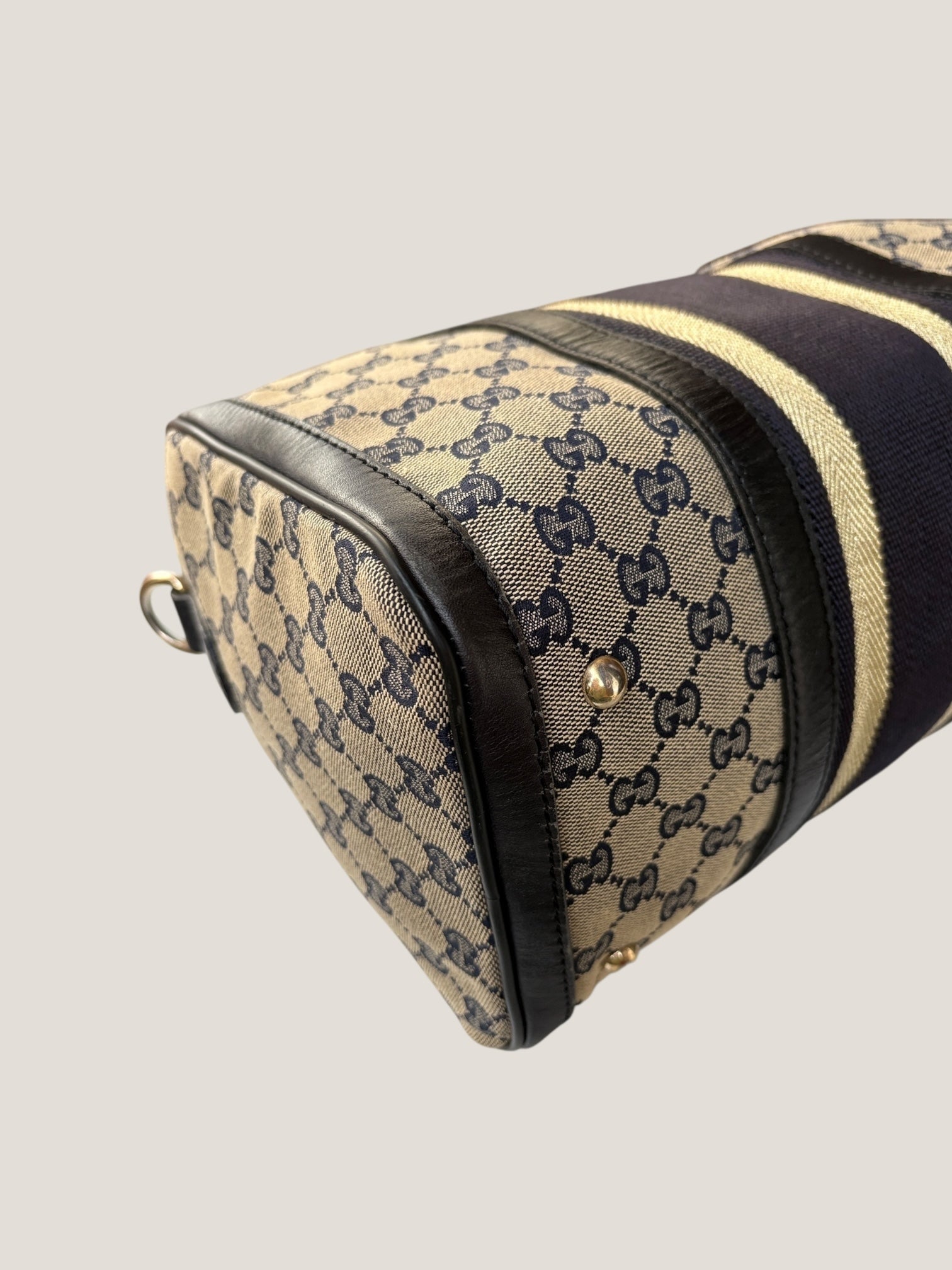 Gucci Boston GG Canvas con Web