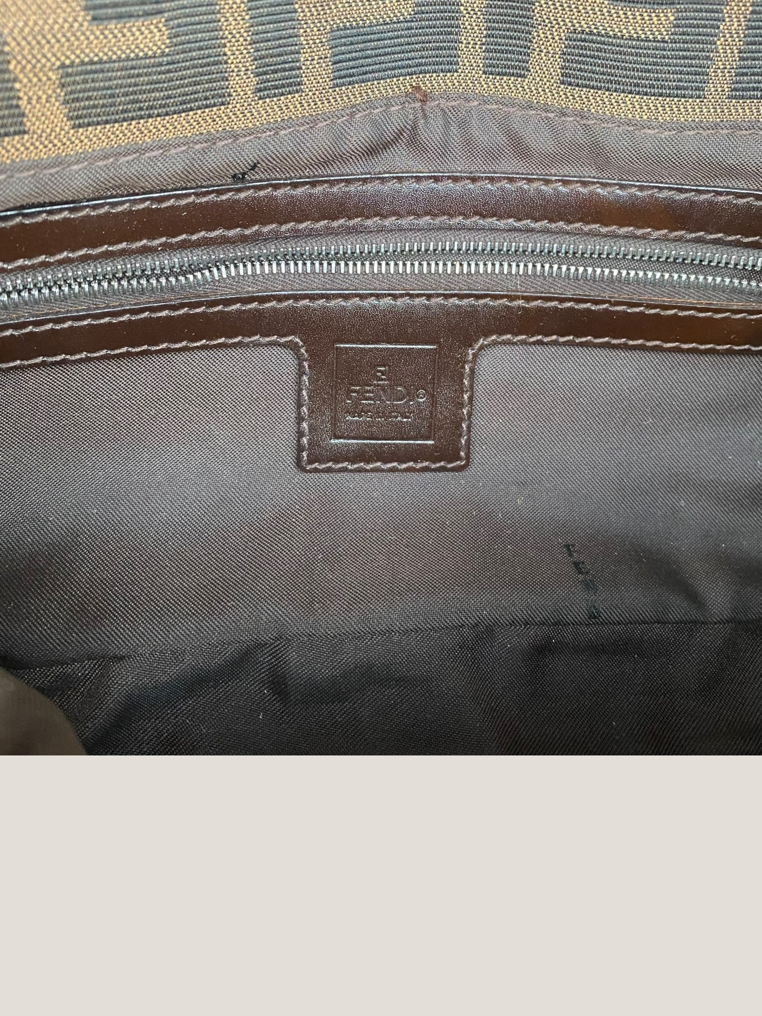 fendi baguette zucca