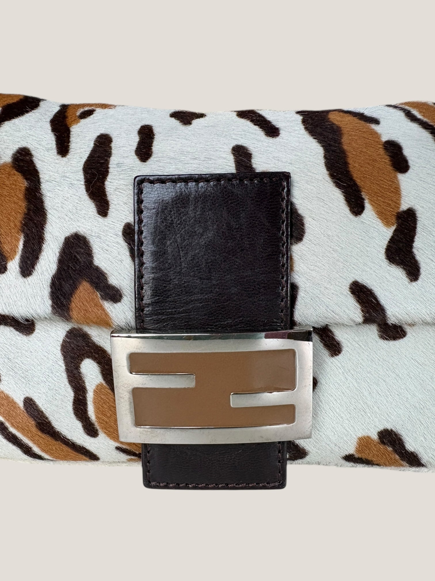 Fendi Baguette Pony Hair Maculata