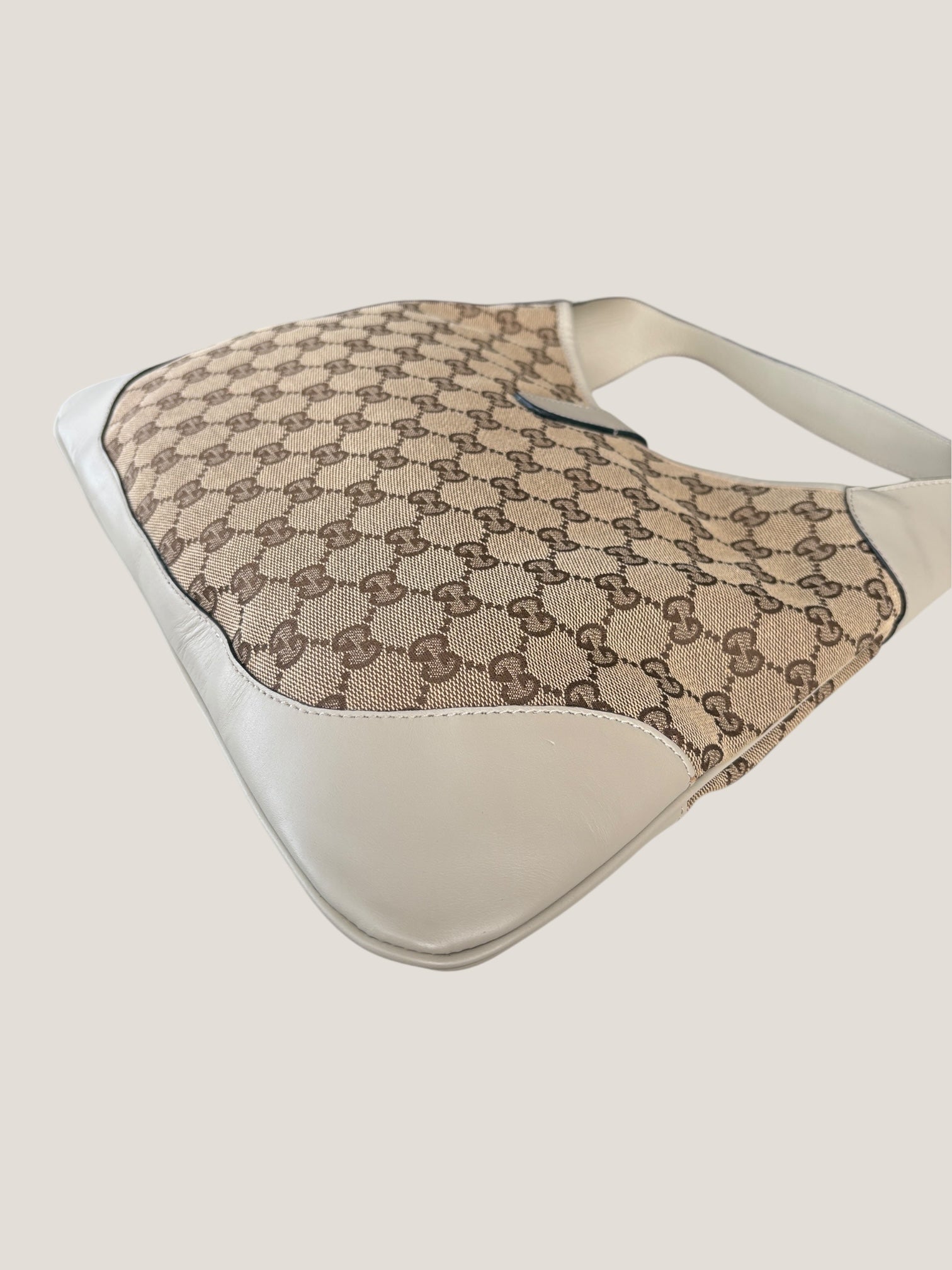 Gucci Jackie GG canvas con banda web