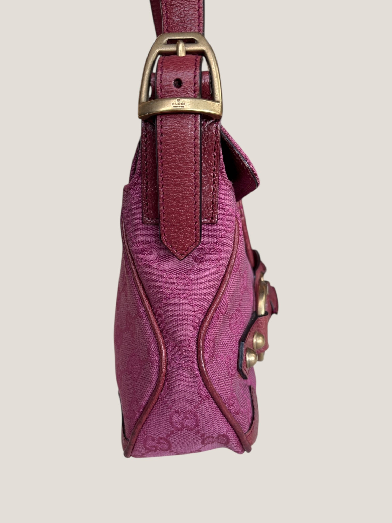 Gucci GG Horsebit Mini Rosa