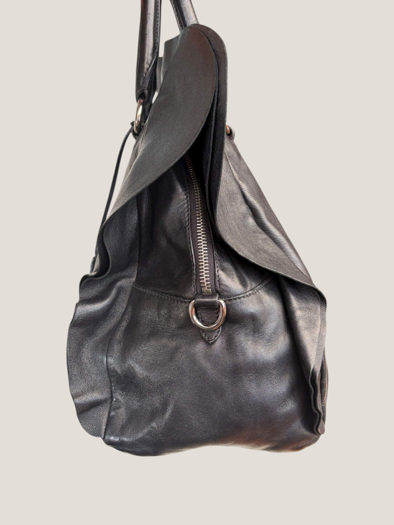 Prada Bauletto in Pelle Nera