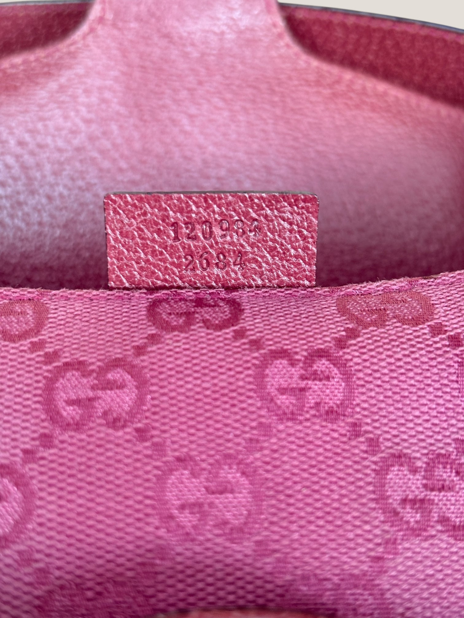 Gucci GG Horsebit Mini Rosa