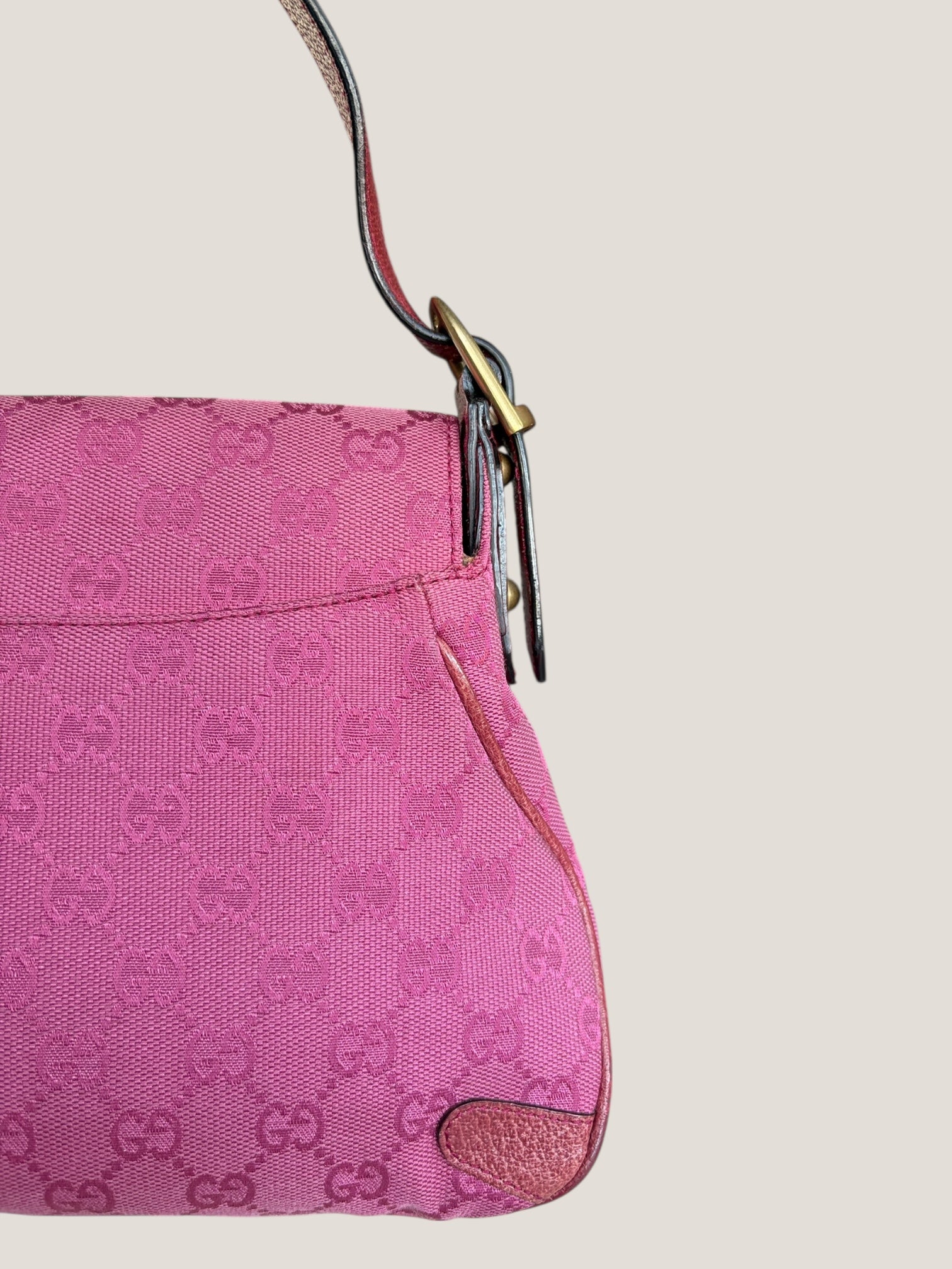 Gucci GG Horsebit Mini Rosa