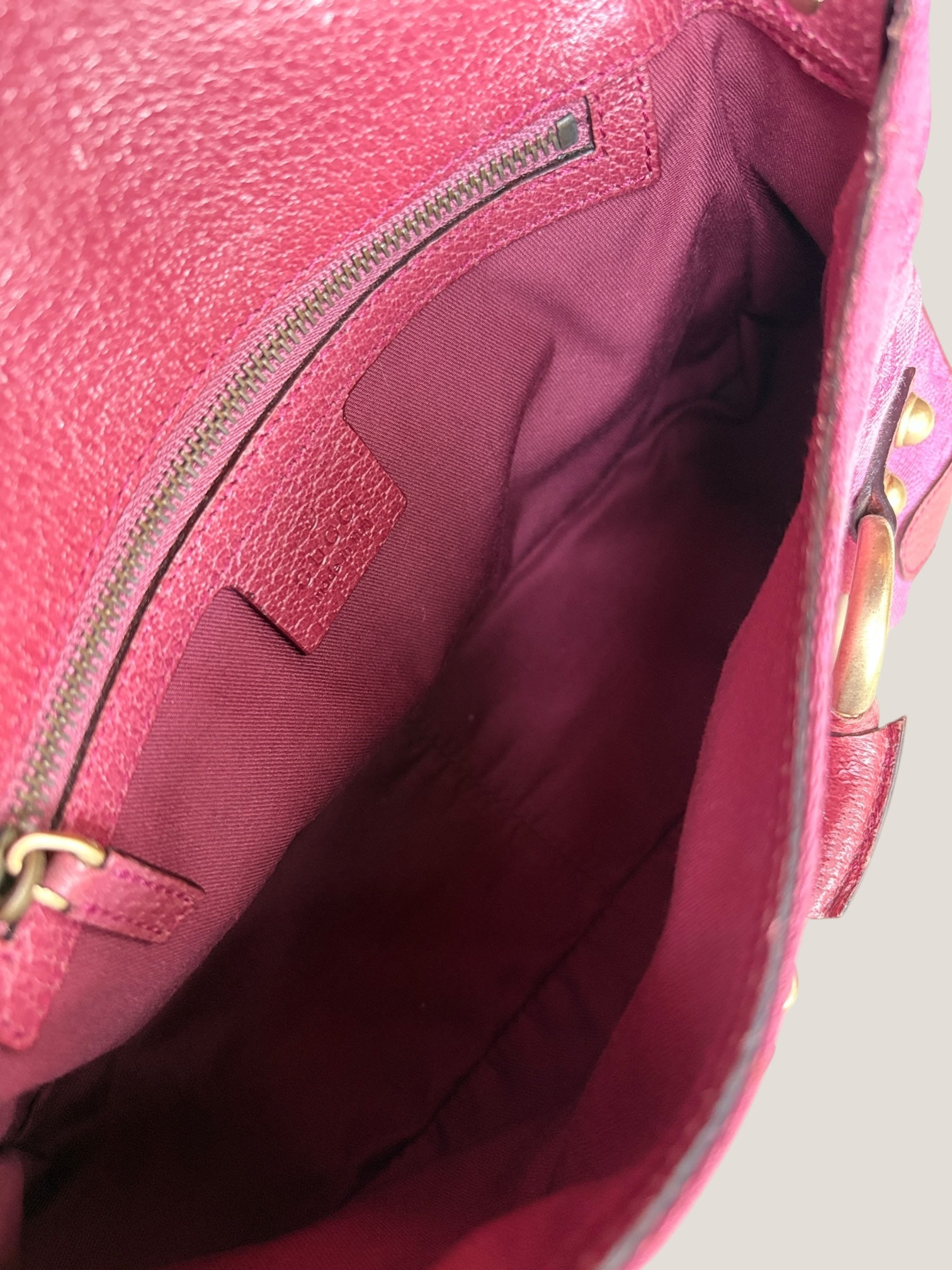 Gucci GG Horsebit Mini Rosa