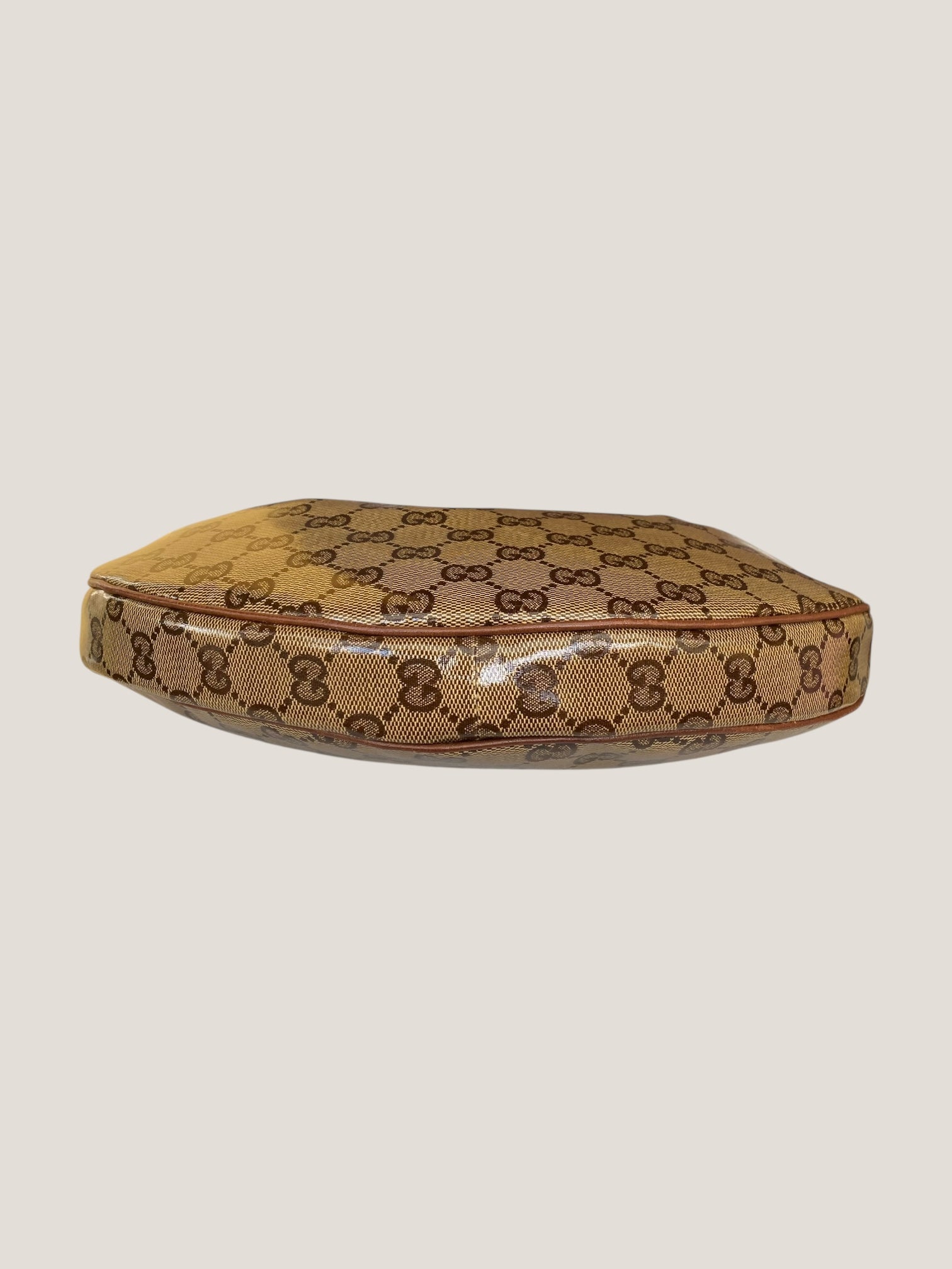 Gucci Hobo cristallo con fiocco dorato e charm