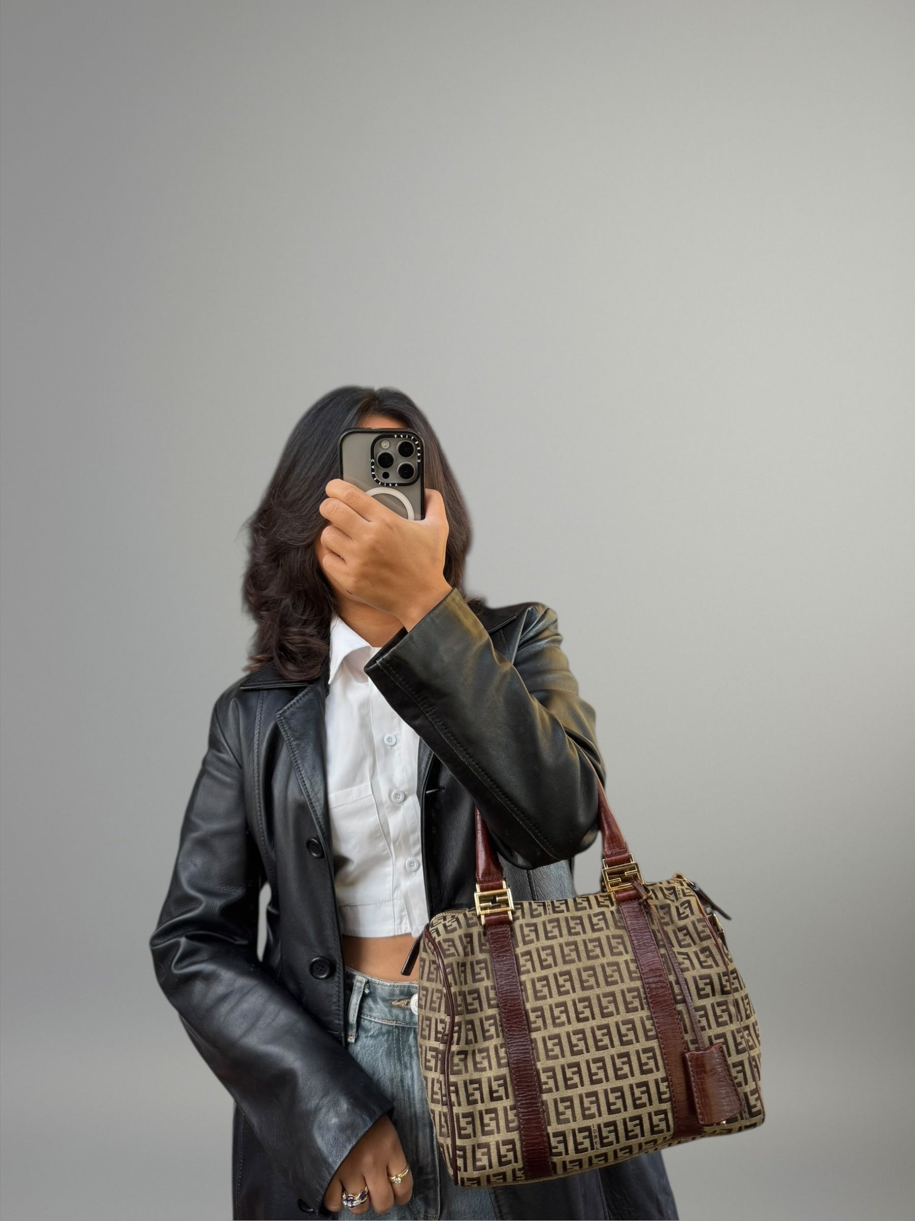 Fendi Bauletto Zucchino