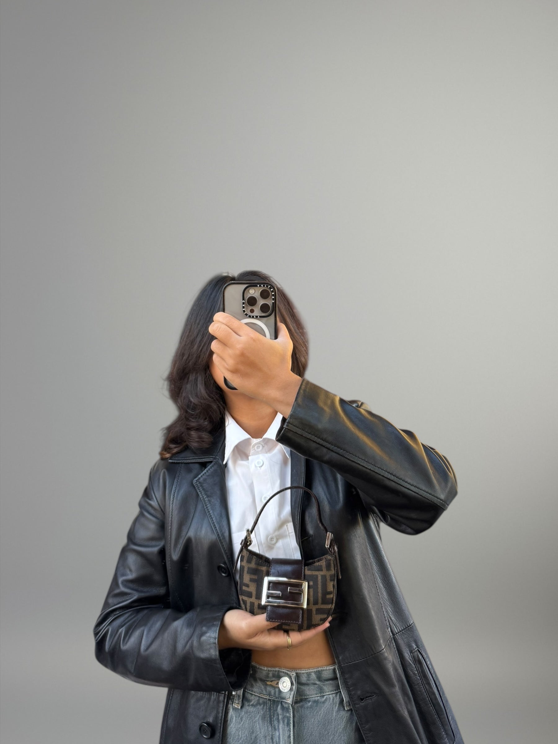 Fendi Baguette Mini Croissant