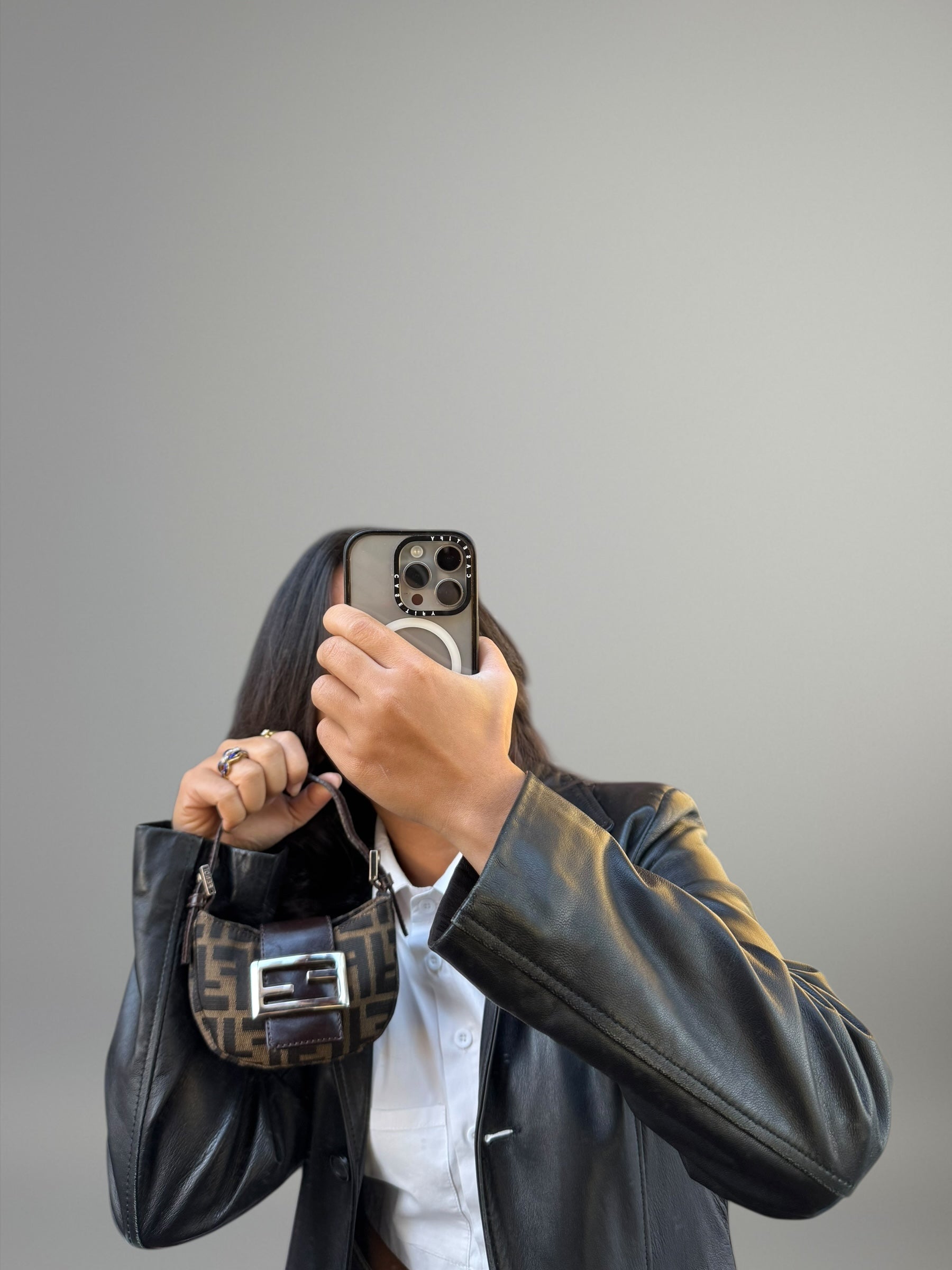 Fendi Baguette Mini Croissant