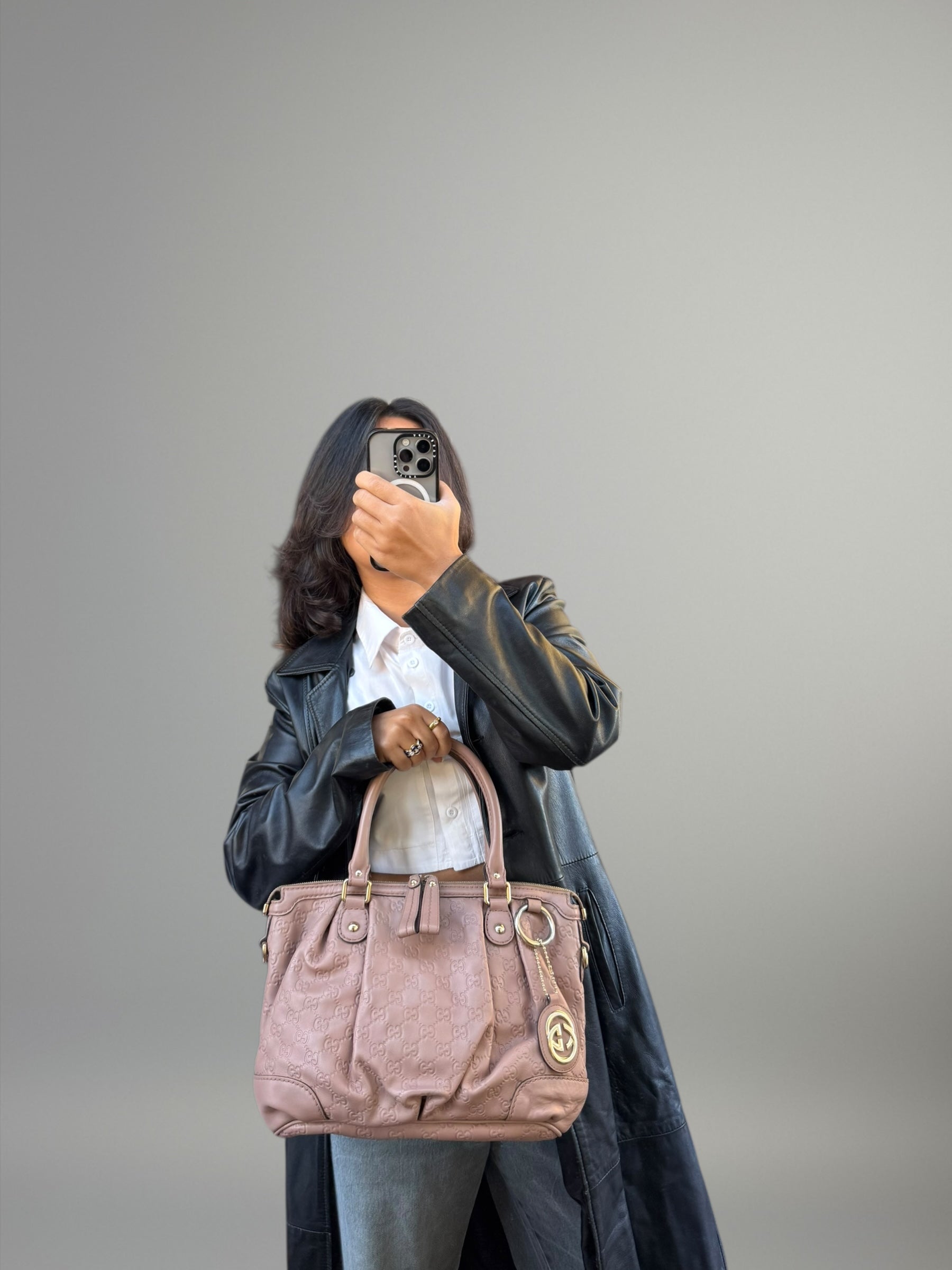 Gucci Sukey in pelle Guccissima